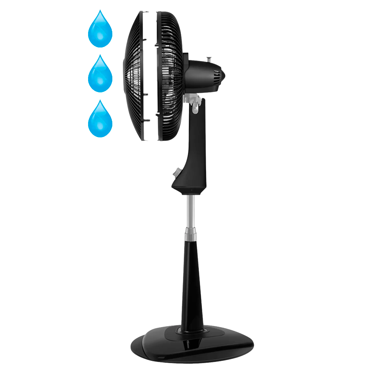 VENTILADOR CONFORT MAXX PLUS 2EN1 NEGRO