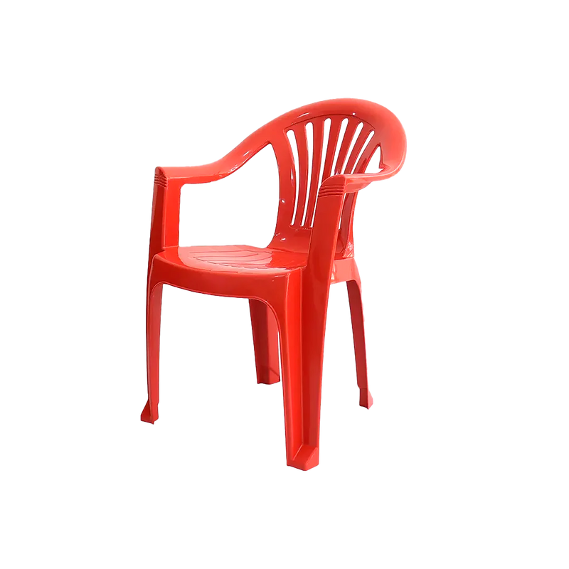 SILLA OASIS ESPALDAR LINEAL ROJOX COLPLA