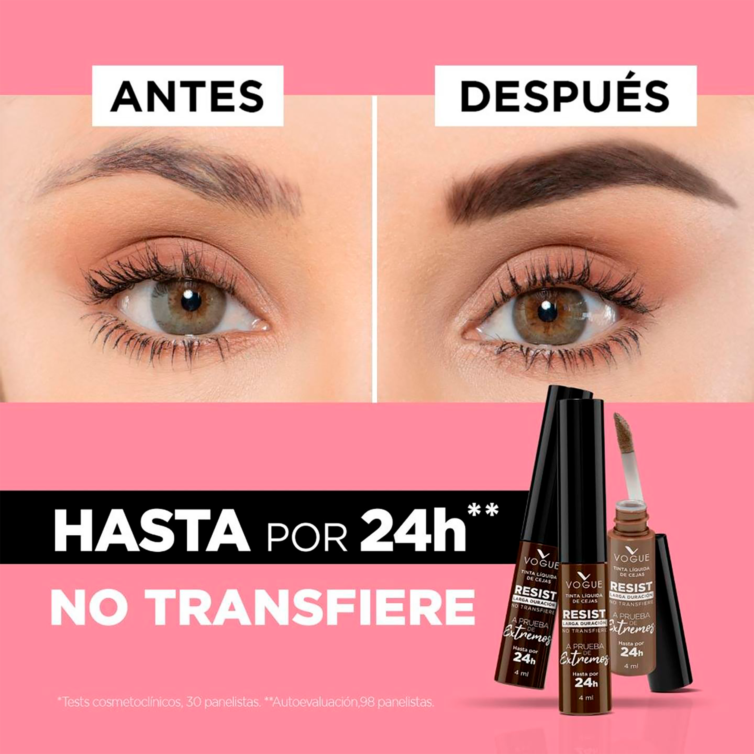 TINTA DE CEJAS RESISTENTE CAMEL VOGUE