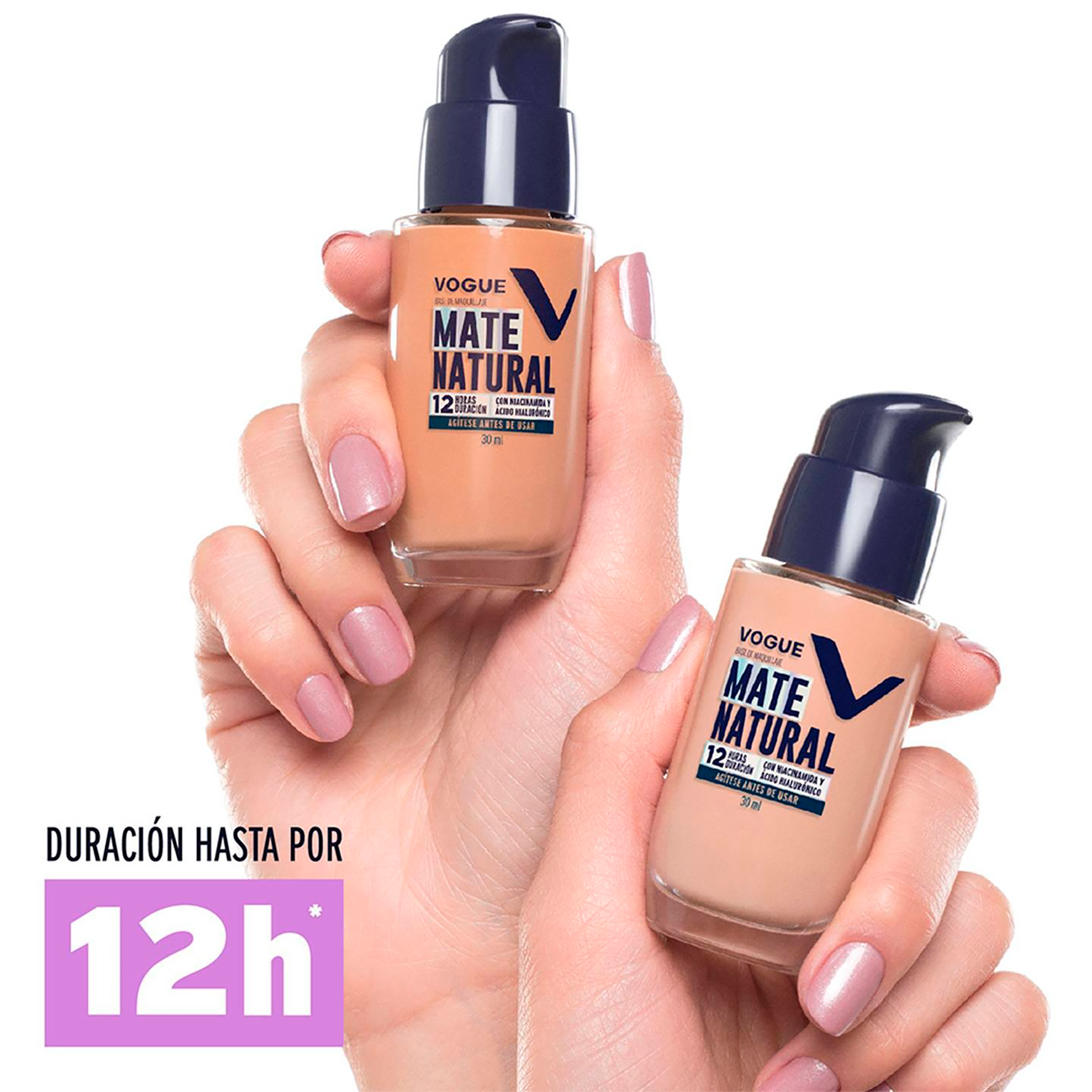 BASE LIQUIDA MATE NATURAL AVELLANA  VOGUE