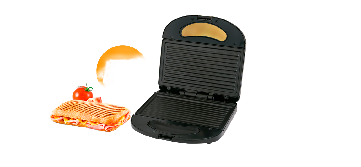 SANDUCHERA PANINI NEGRA KALLEY