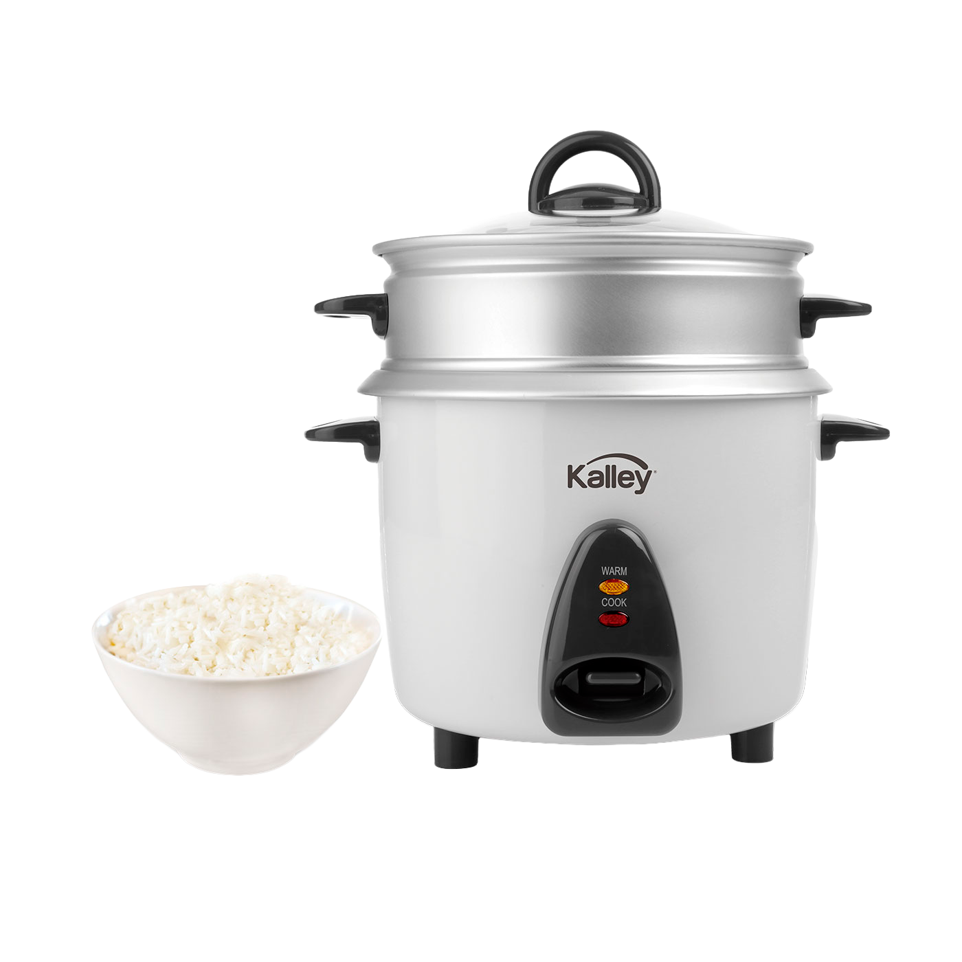 OLLA ARROCERA 10 TAZAS KALLEY BLANCA