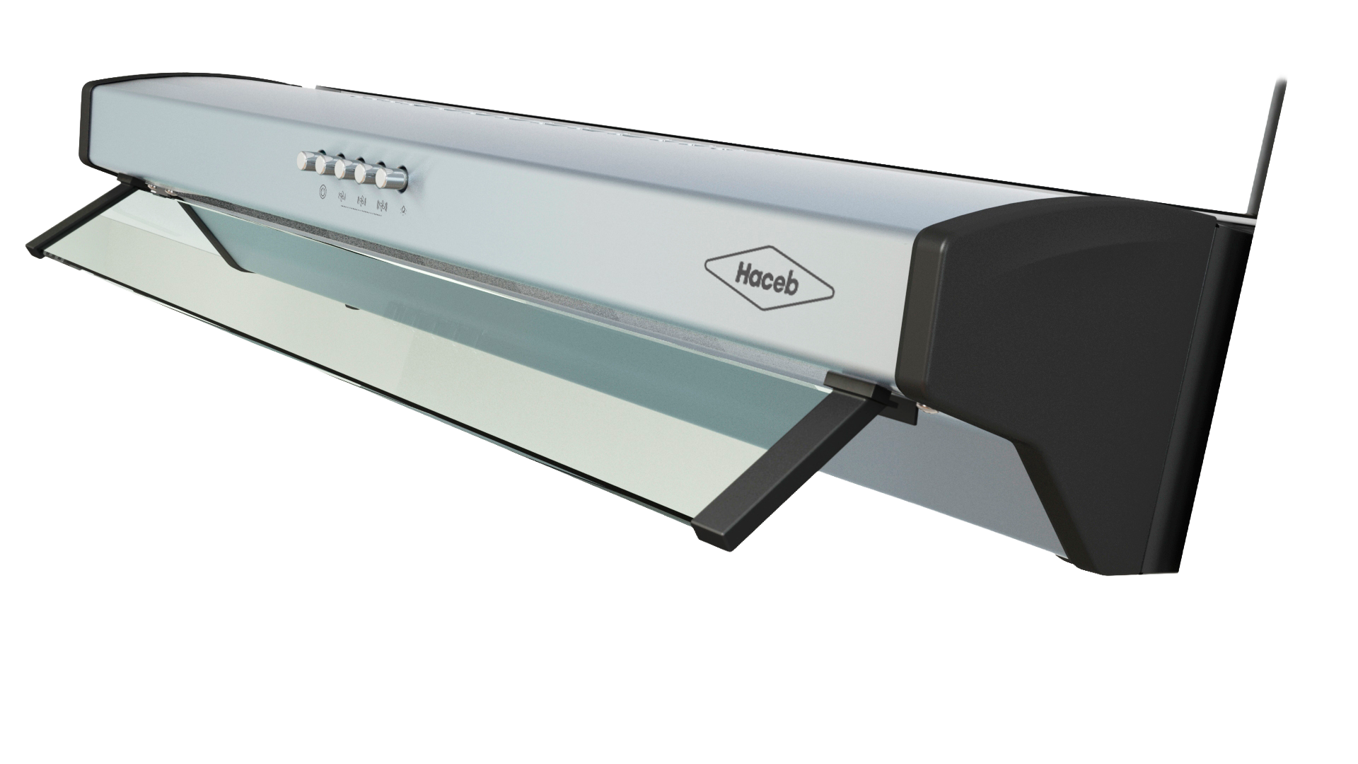 CAMPANA ACERO INOX 76 CM 3 VELOCID HACEB