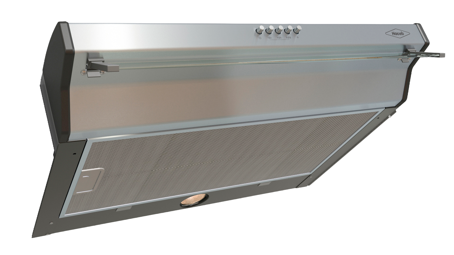 CAMPANA ACERO INOX 76 CM 3 VELOCID HACEB