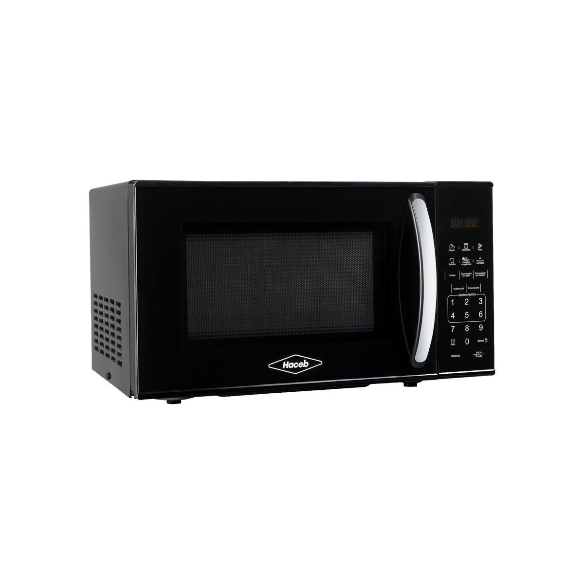 HORNO MICROONDAS AZAFRAN 0.7 NEGRO 20L HACEB