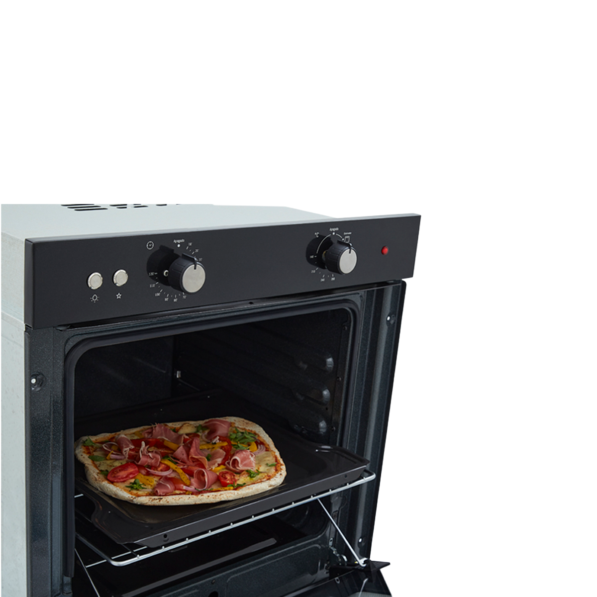 HORNO MIXTO 60CM TOFU NEGRO G/PROPANO
