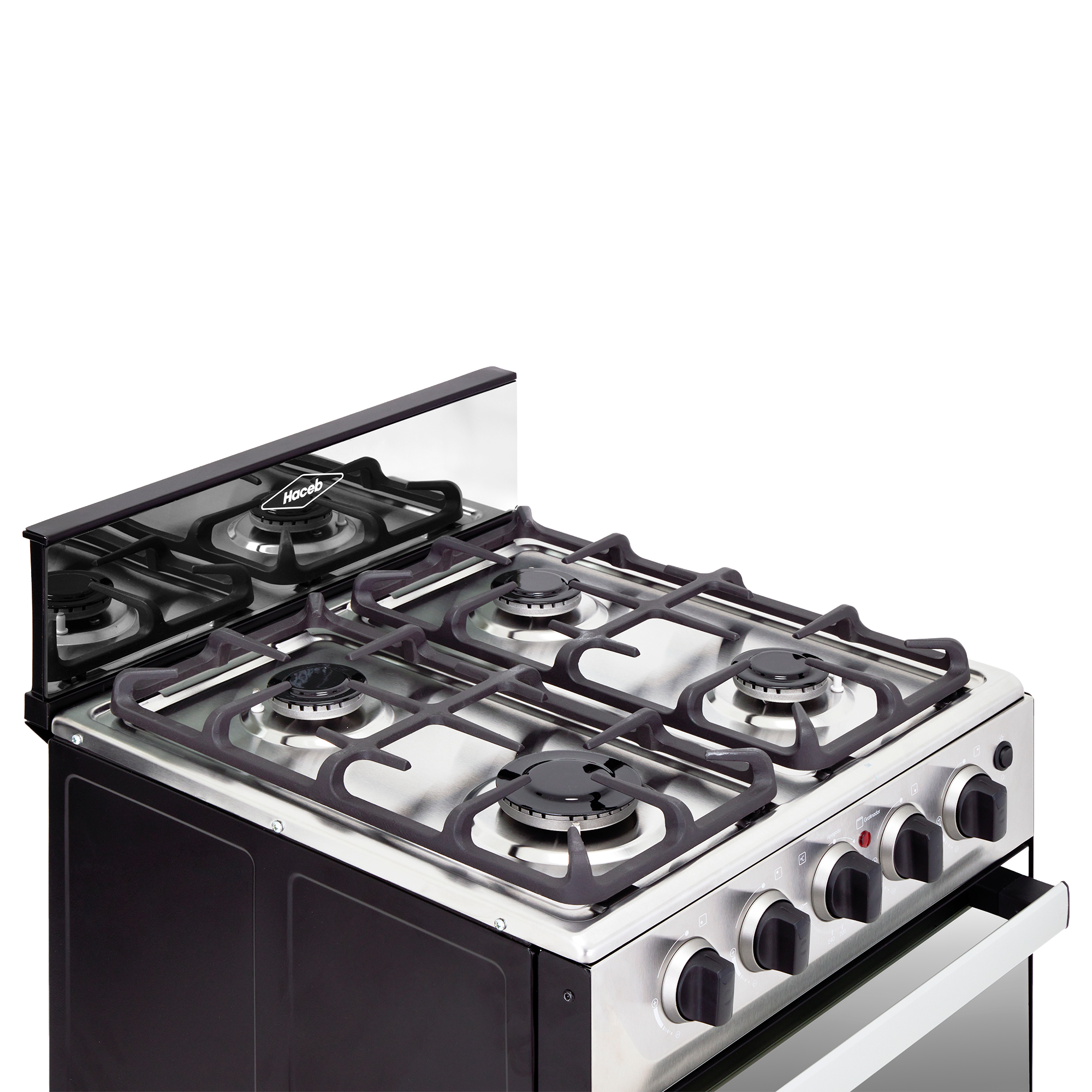Estufa Romero Ultra Haceb 50 cms Gas Natural Inox