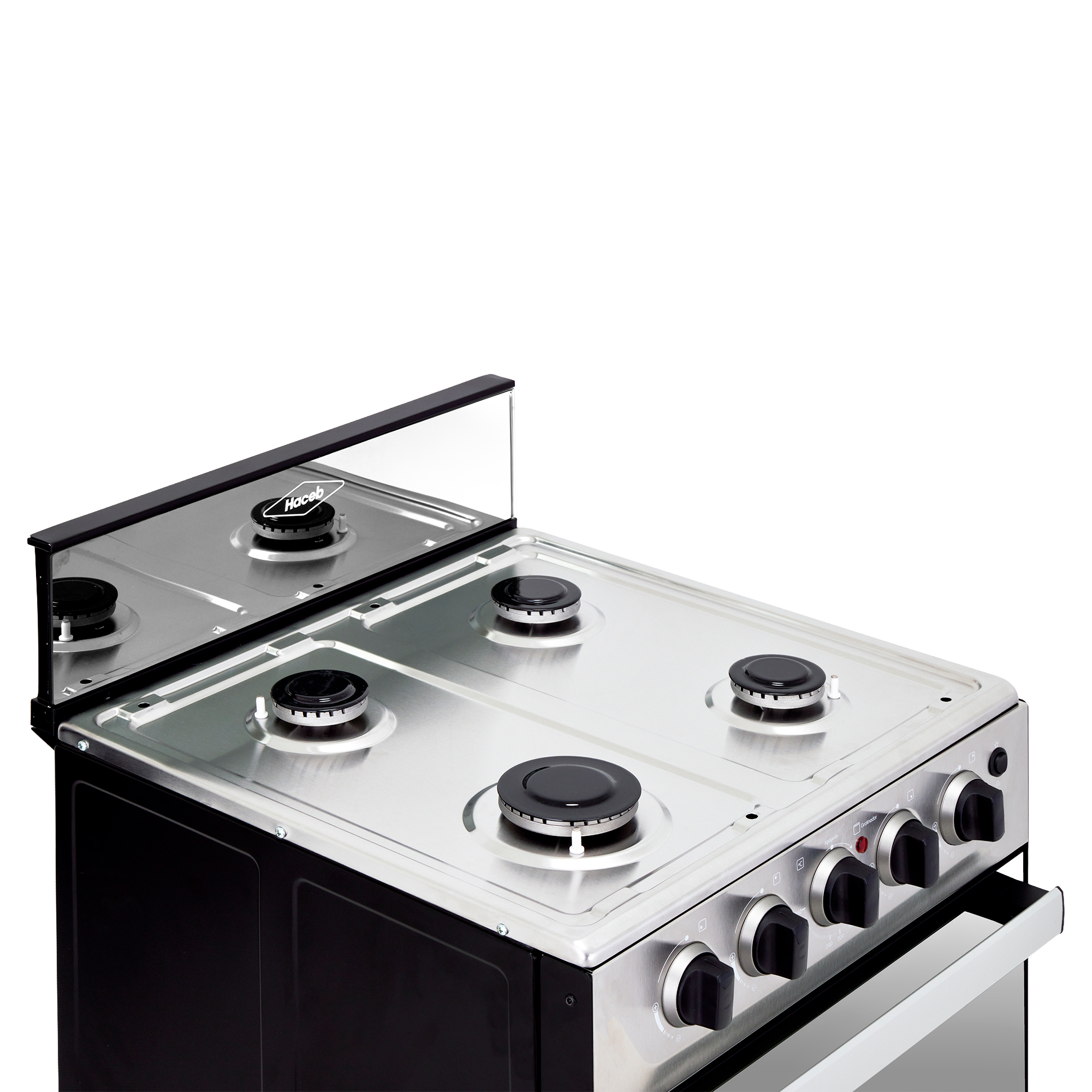 Estufa Romero Ultra Haceb 50 cms Gas Natural Inox