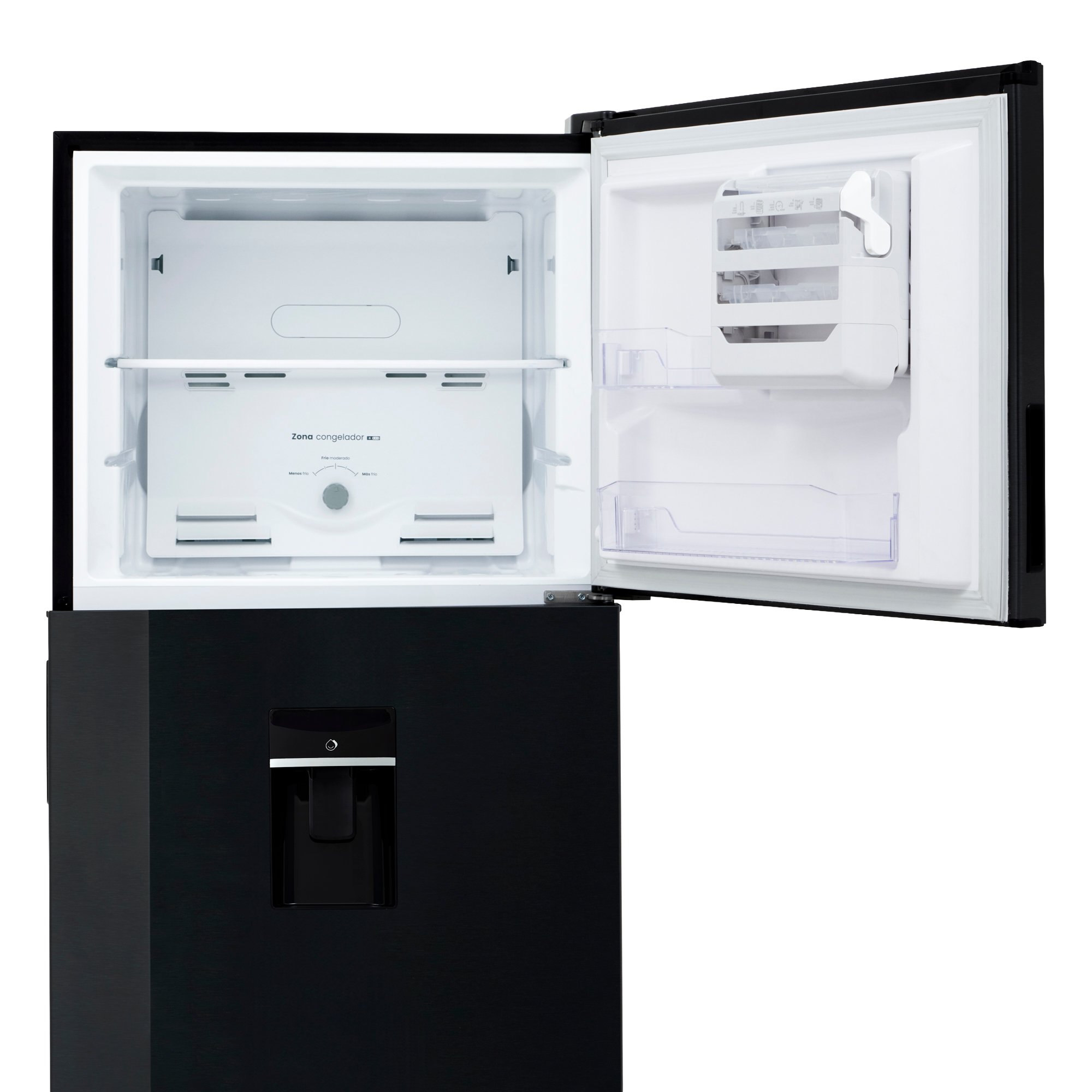 Nevera Haceb No Frost 404 Litros Inverter Manija Integrada Negro Esmeralda