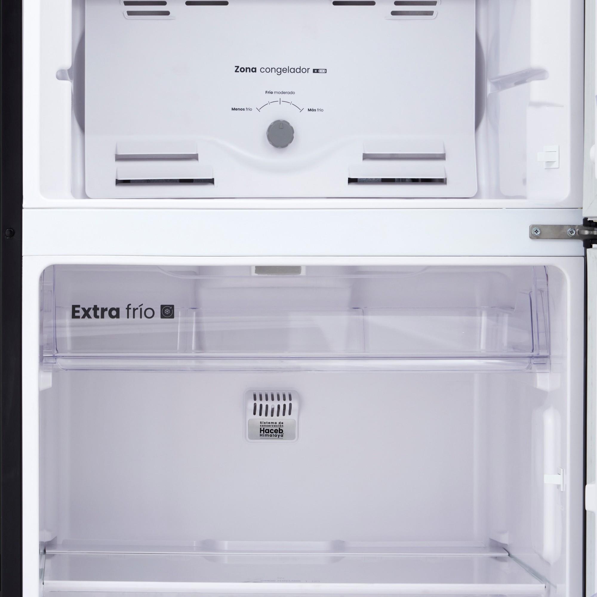 Nevera Haceb No Frost 404 Litros Inverter Manija Integrada Negro Esmeralda