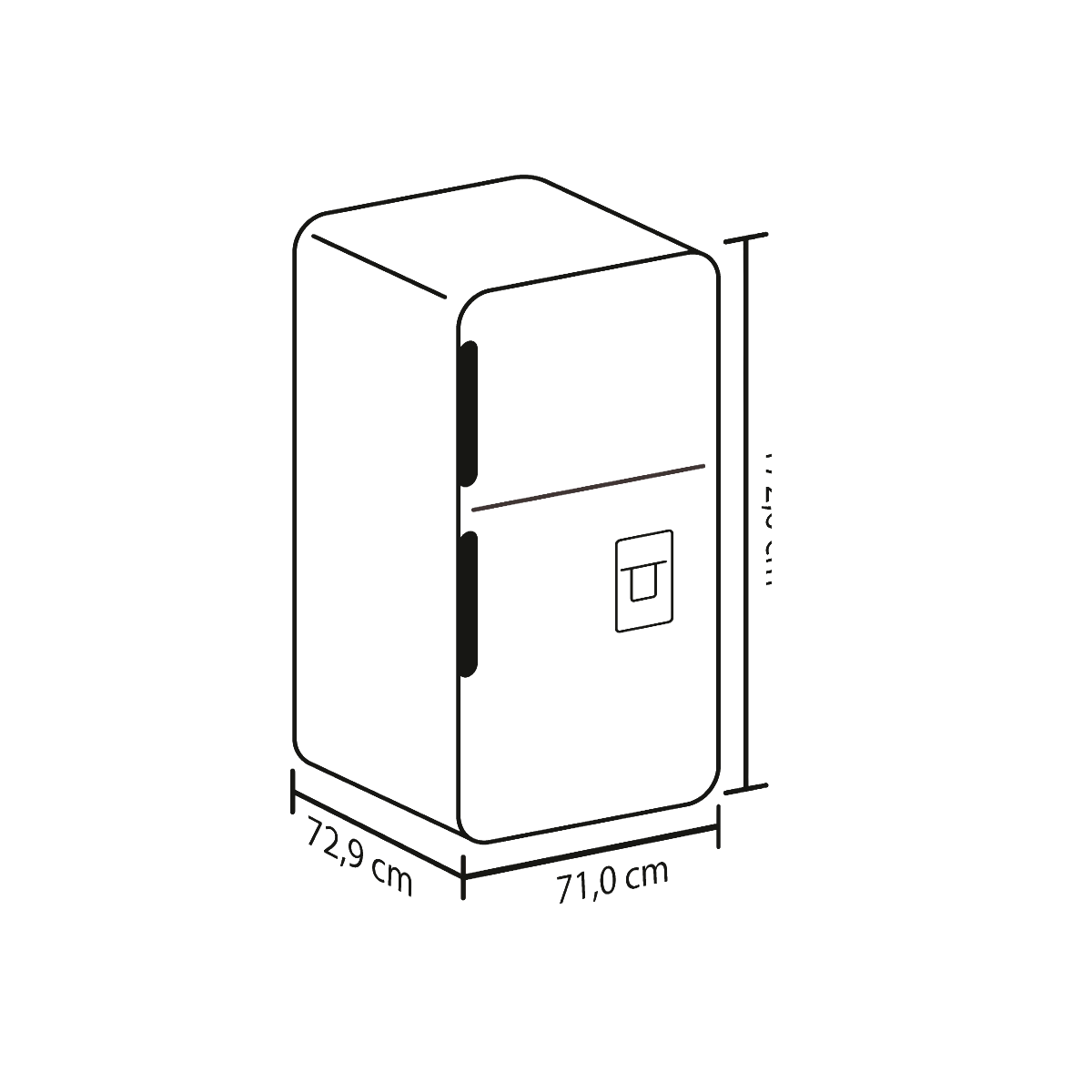 Nevera Haceb No Frost 404 Litros Inverter Manija Integrada Negro Esmeralda