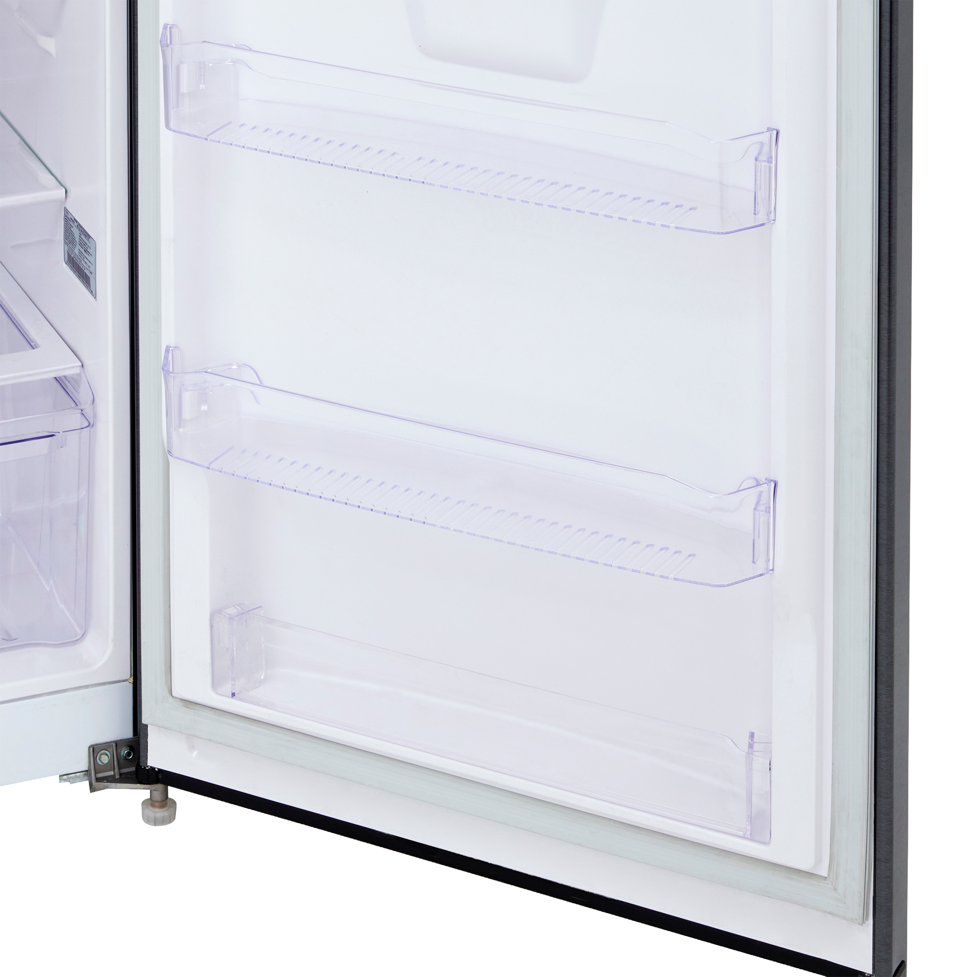 Nevera HACEB No frost Congelador Superior 391 litros N404 Manija Externa Dispensador de Agua Gris Titanio