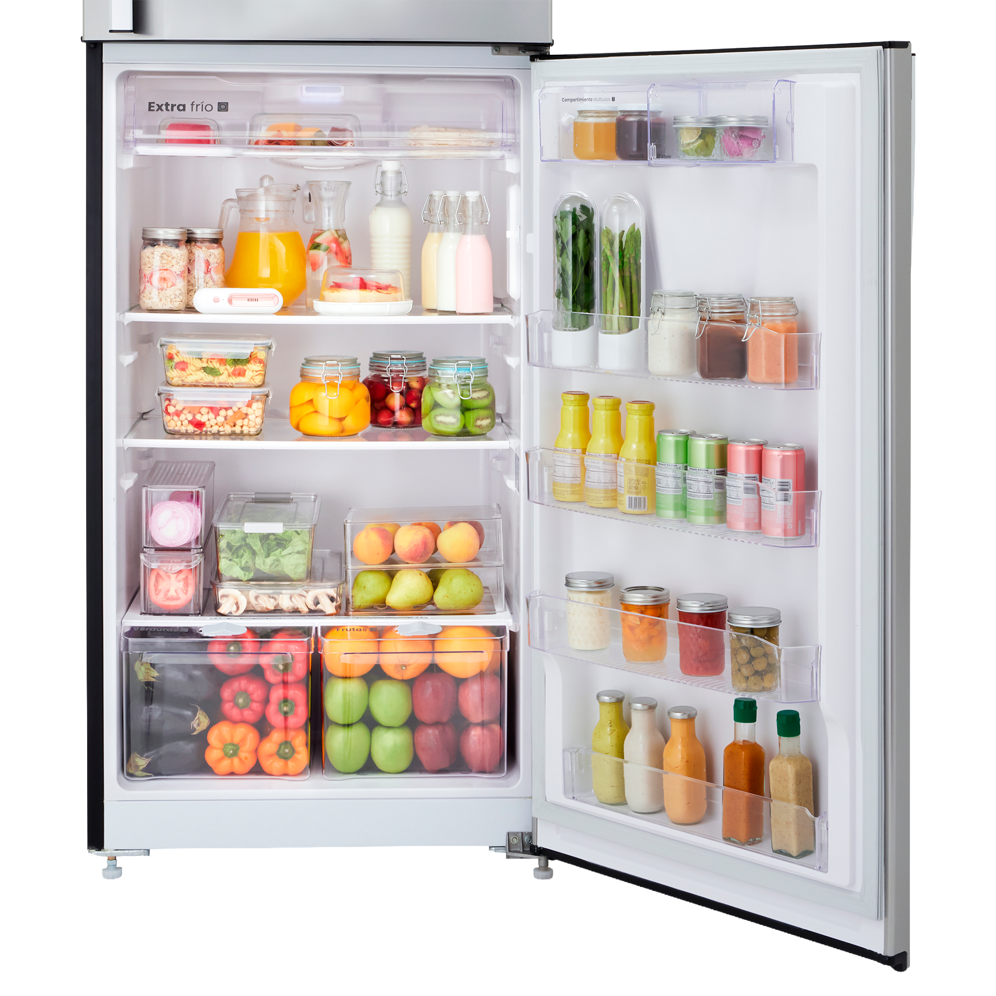 NEVERA 448L MANIJA EXTERNA INVERTER INOX