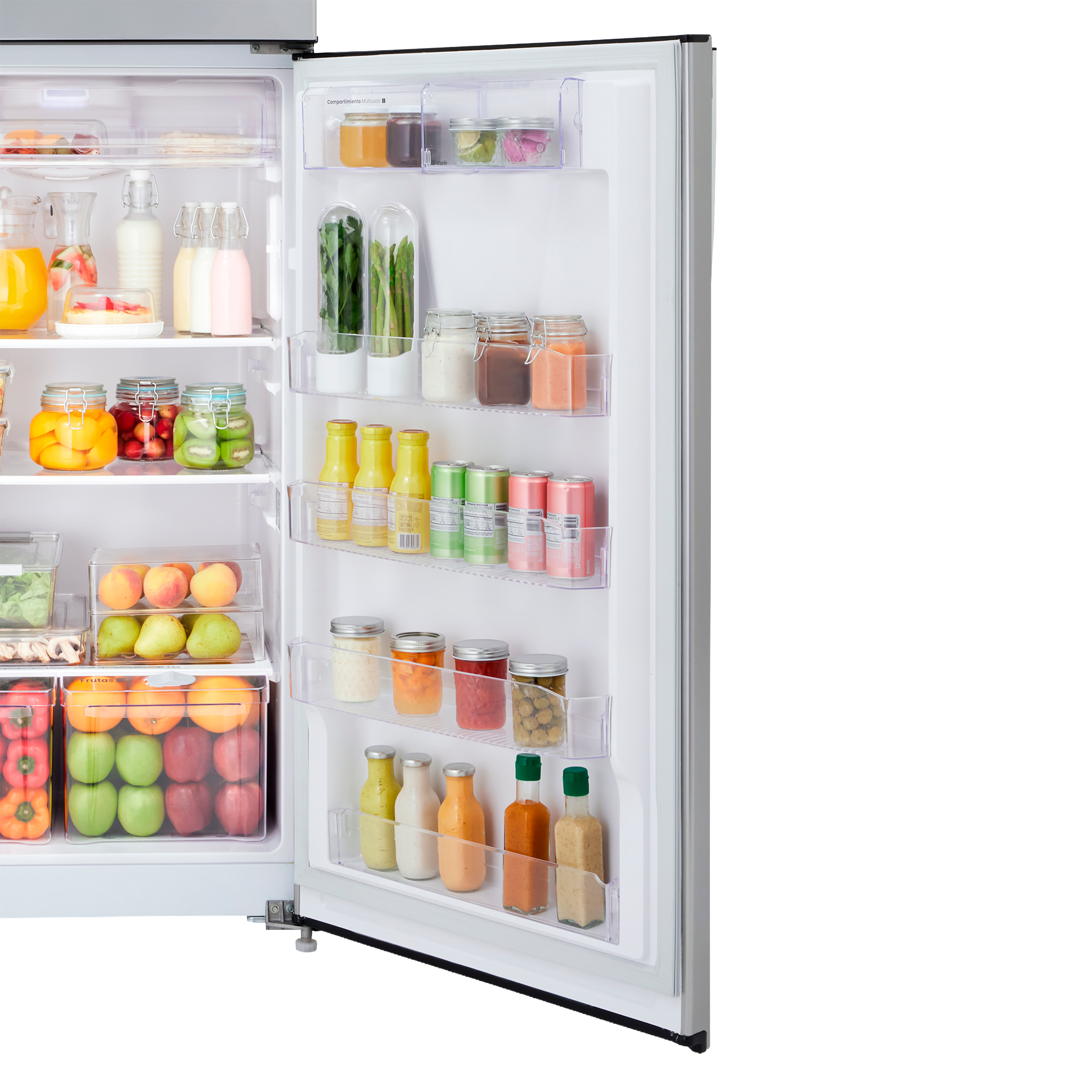 NEVERA 448L MANIJA EXTERNA INVERTER INOX