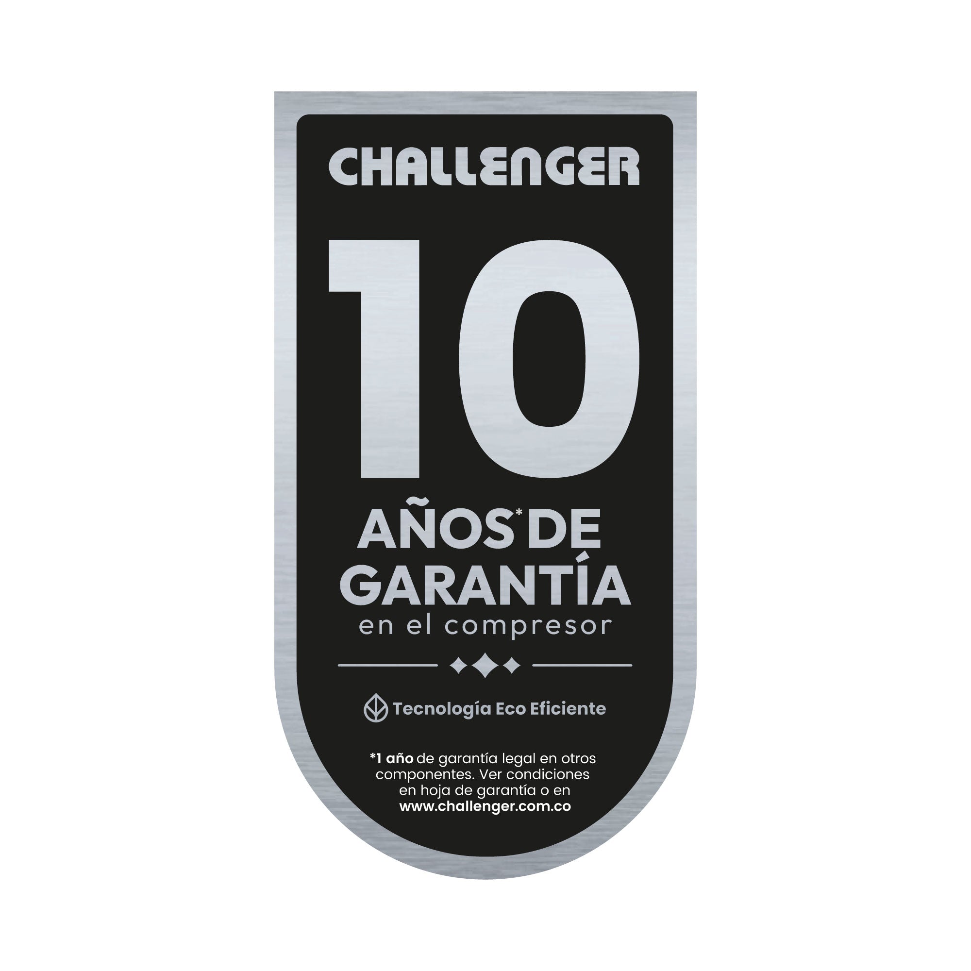 Nevera No Frost CHALLENGER 300 Litros CR317 Titanium
