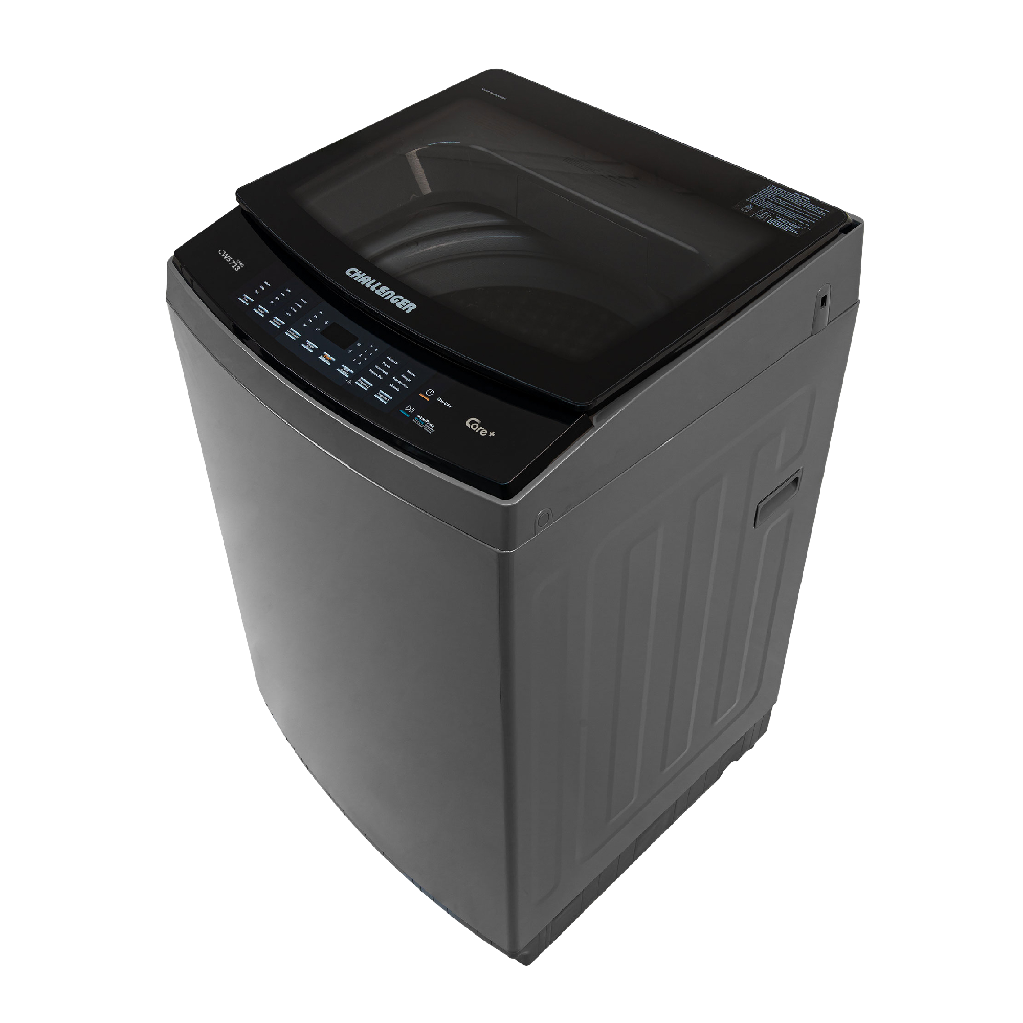LAVADORA 13KG ON-OFF/DARK GRAY CHALLENGE