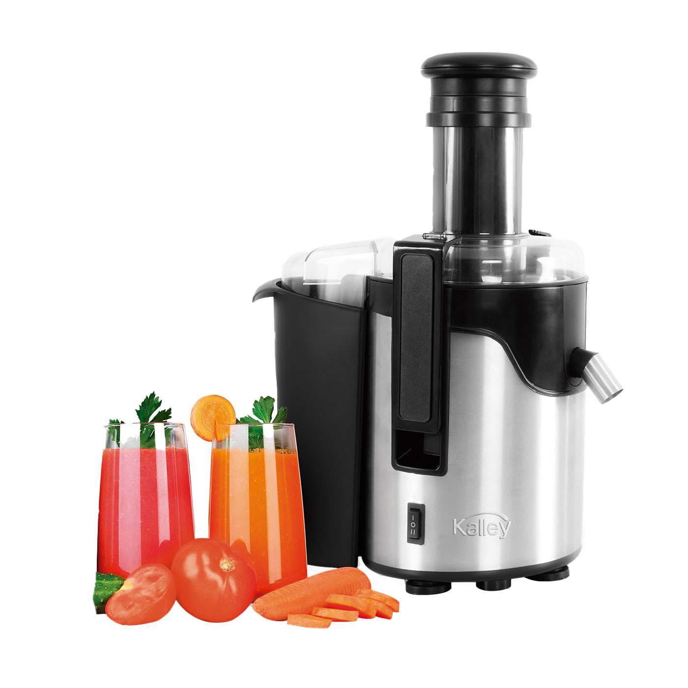 EXTRACTOR JUGOS JE750 KALLEY GRIS