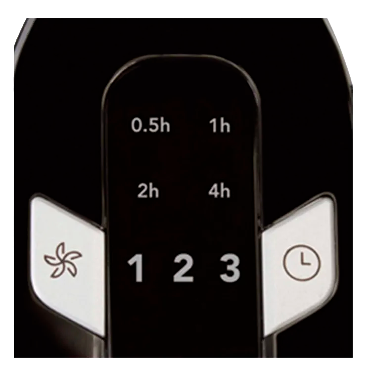 VENTILDOR V18D DIGITAL NEGRO KALLEY