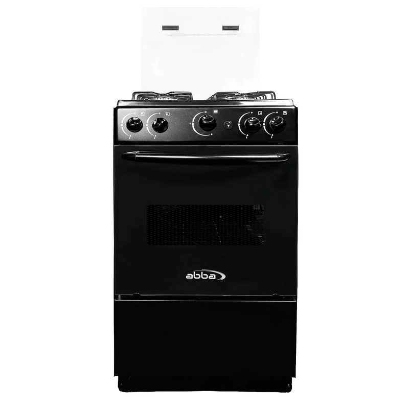 COCINA 4PTS HR/VALV MESA INOX TAPA VIDRI