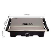 Panini Grill IMUSA 180 acero inoxidable