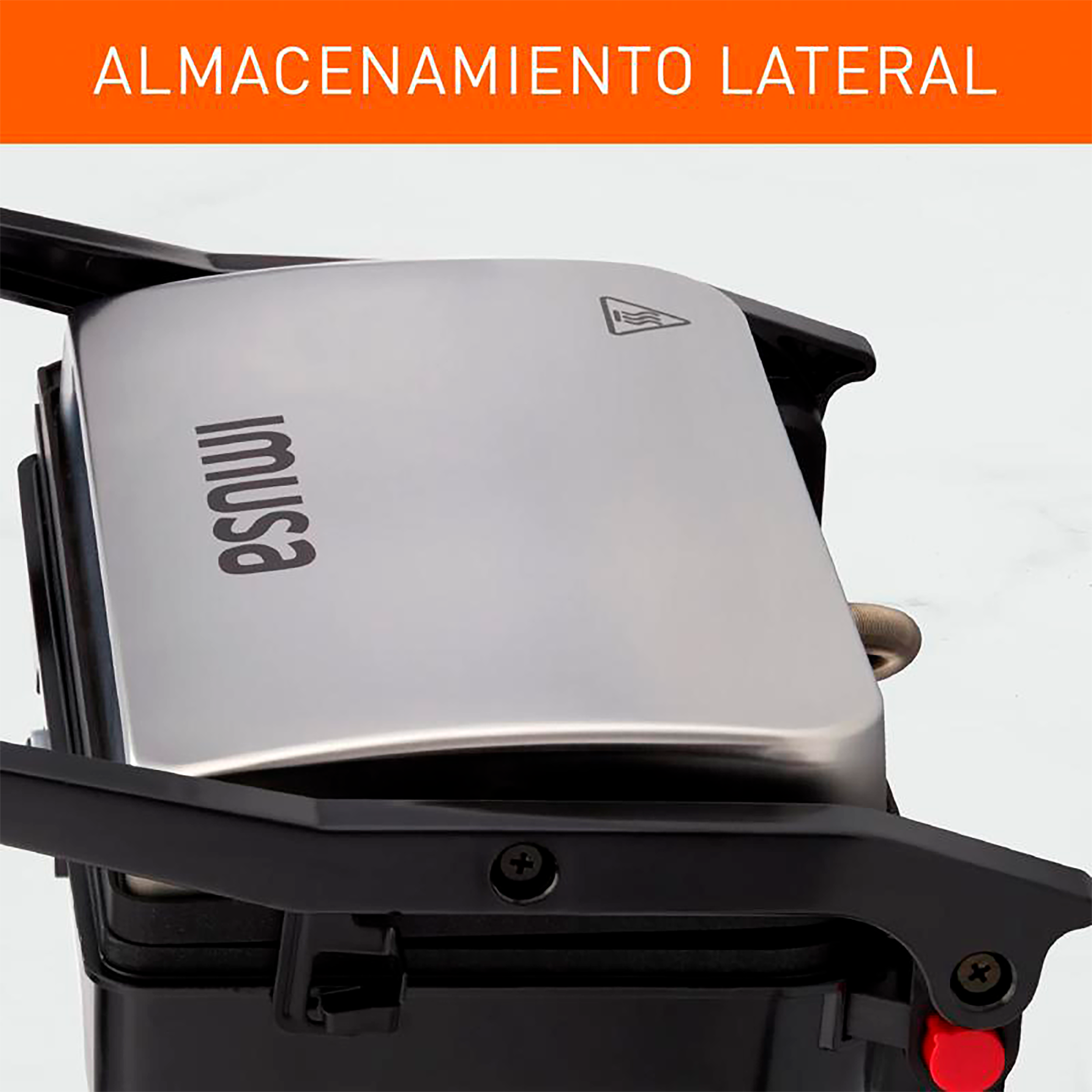 Panini Grill IMUSA 180 acero inoxidable