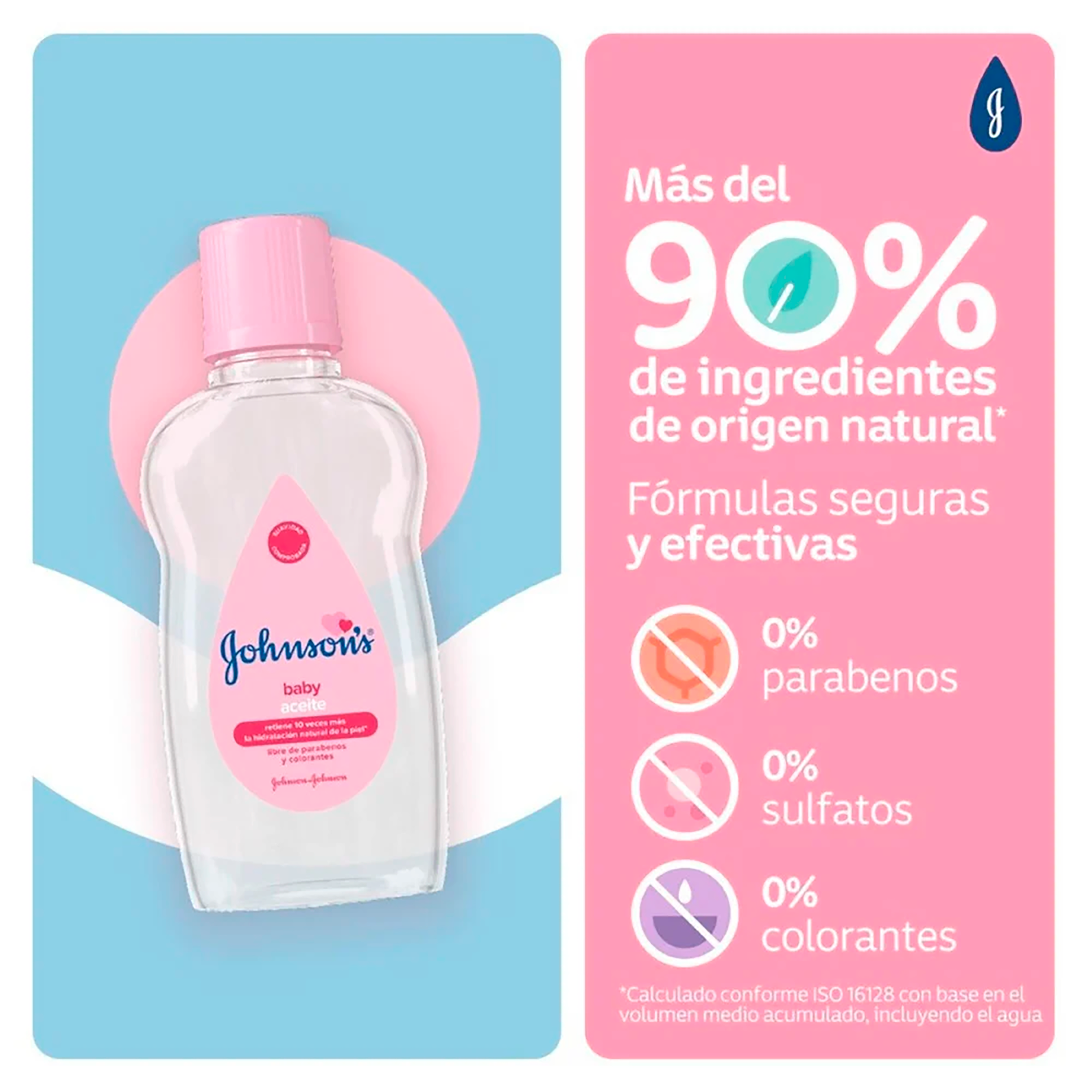 ACEITE JOHNSON'S® ORIGINAL BABY X50ML
