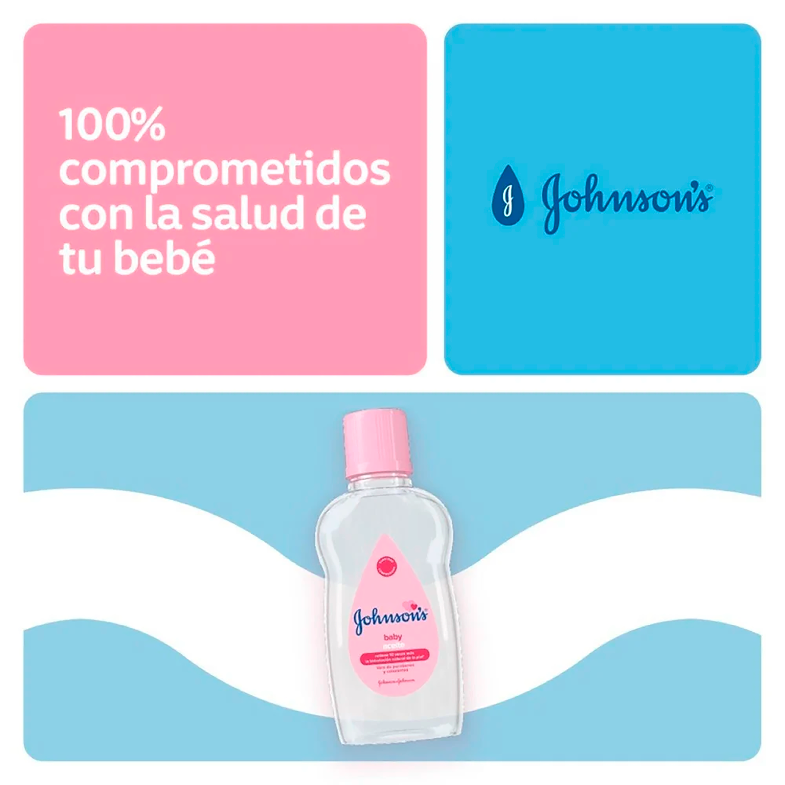 ACEITE JOHNSON'S® ORIGINAL BABY X50ML