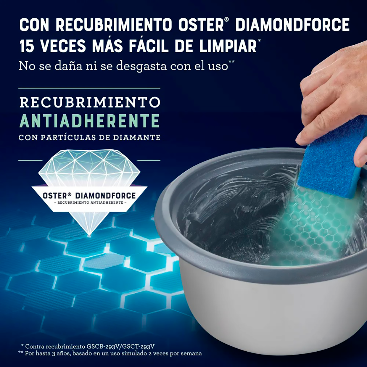 ARROCERA 7TZ BASICA DIAMOND FORCE OSTER