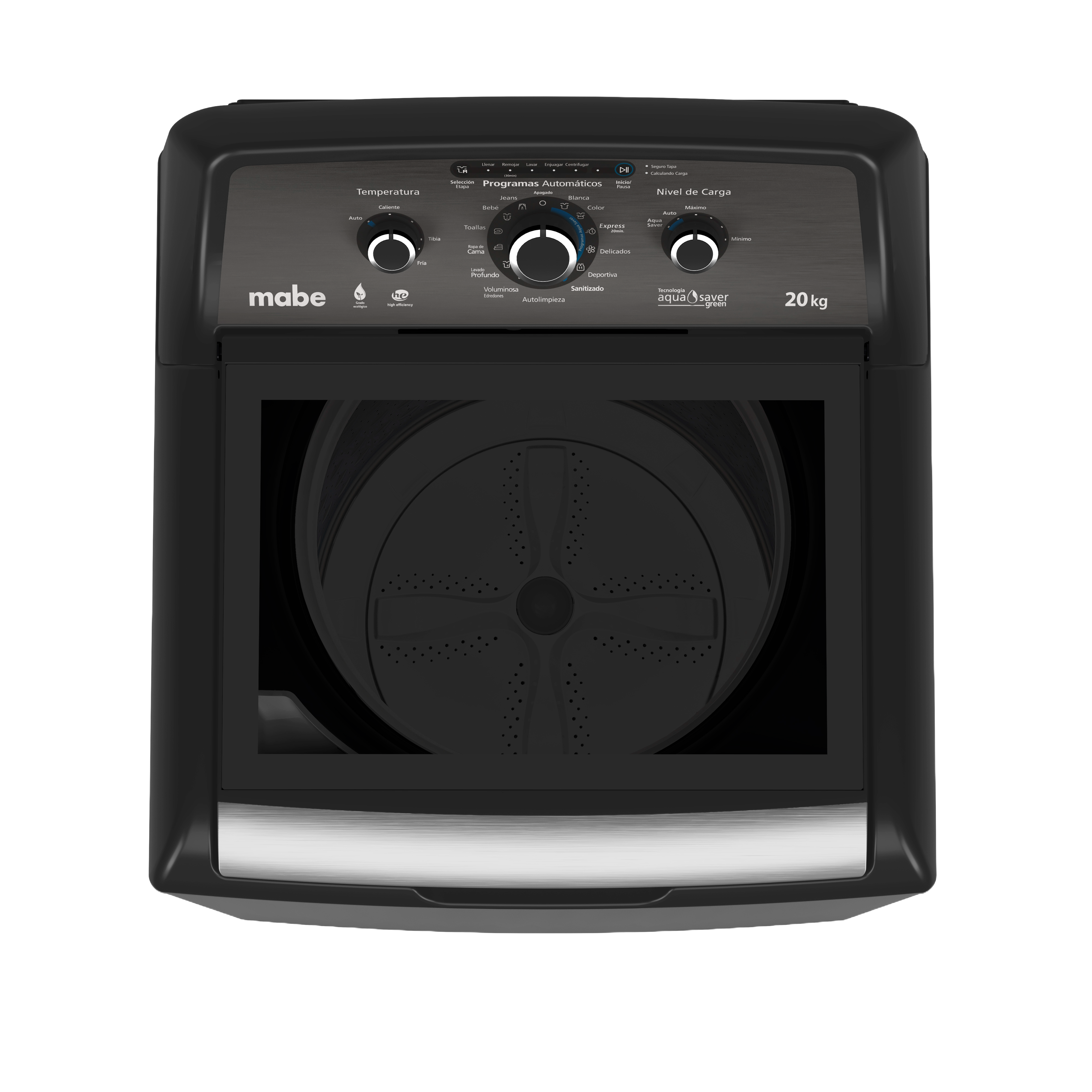 LAVADORA DIGITAL 20KG MABE MET