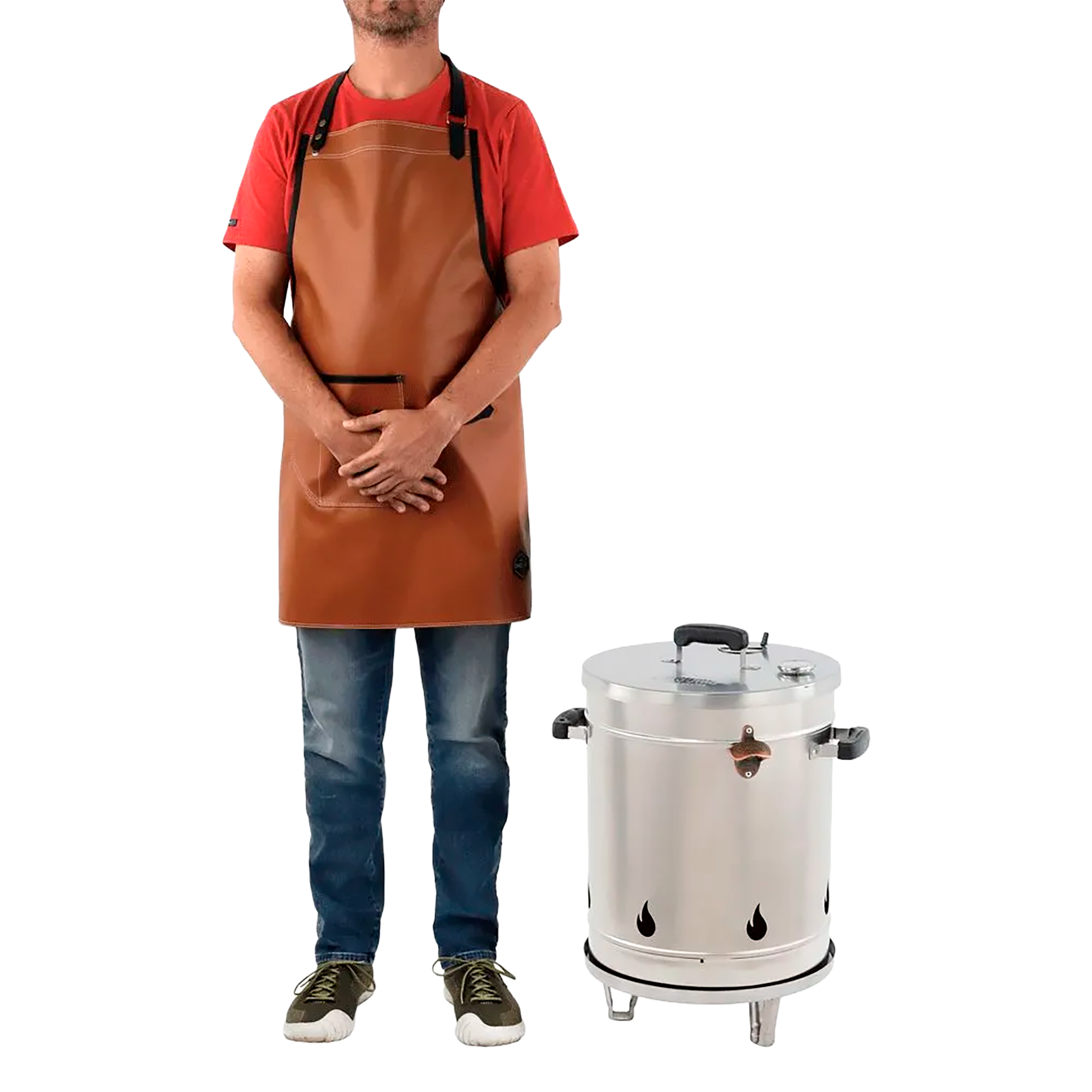 AHUMADOR PEQUEÑO CHAQUIRO INOX 11 KG