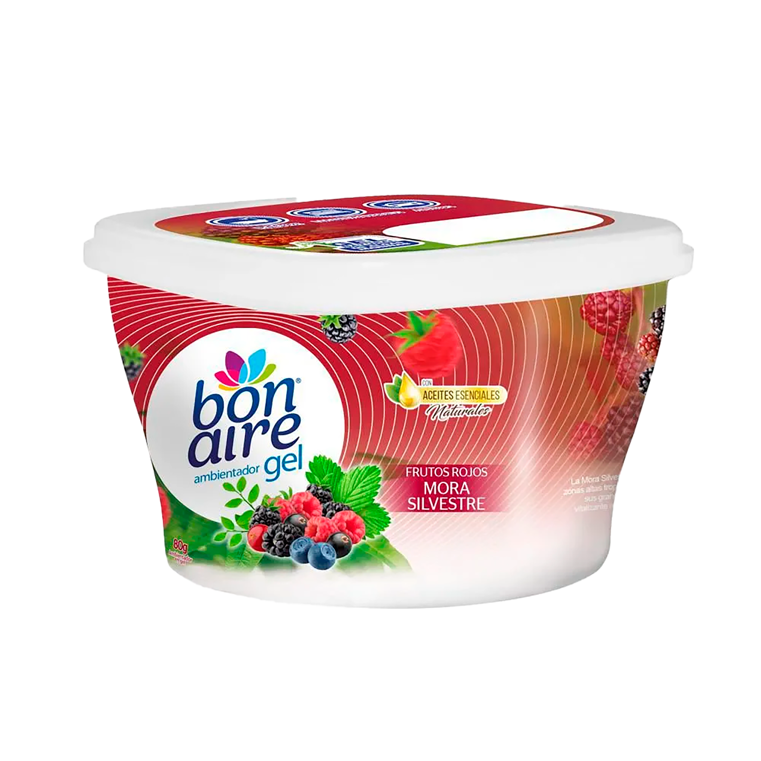BONAIRE GEL FRUTOS ROJOS MORA SILVESTRE 80G