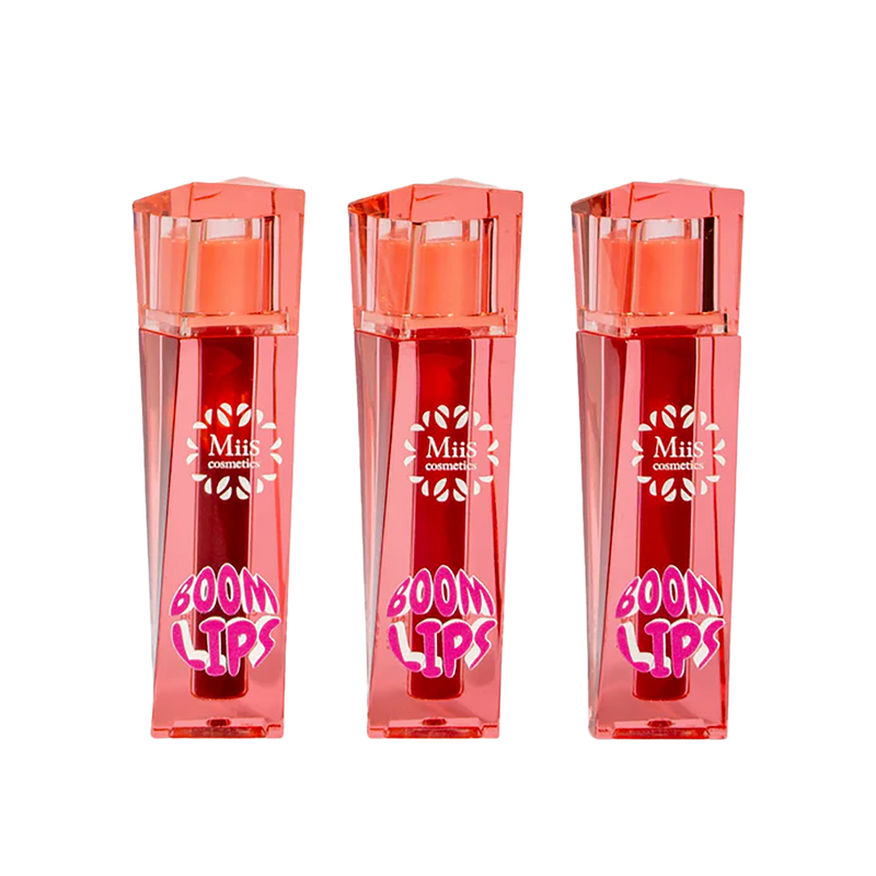 TINTA BOOM LIPS MIIS COSMETICOS CEREZA