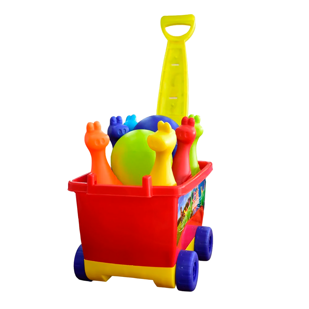 BOLOS SOBRE RUEDA X 8 UND NIÑO BOY TOYS