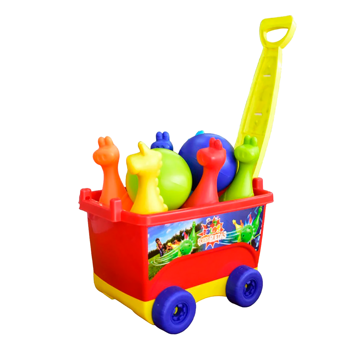 BOLOS SOBRE RUEDA X 8 UND NIÑO BOY TOYS