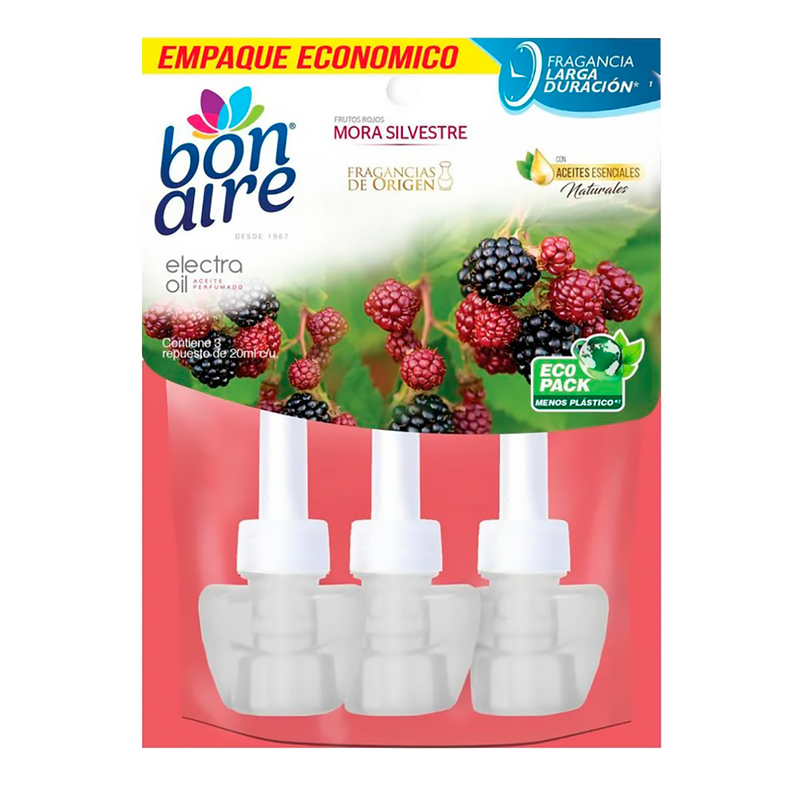 BONAIRE ELEC OIL 20 ML REPX 3 MORA SILV
