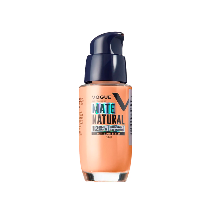 BASE LIQUIDA MATE NATURAL AVELLANA  VOGUE