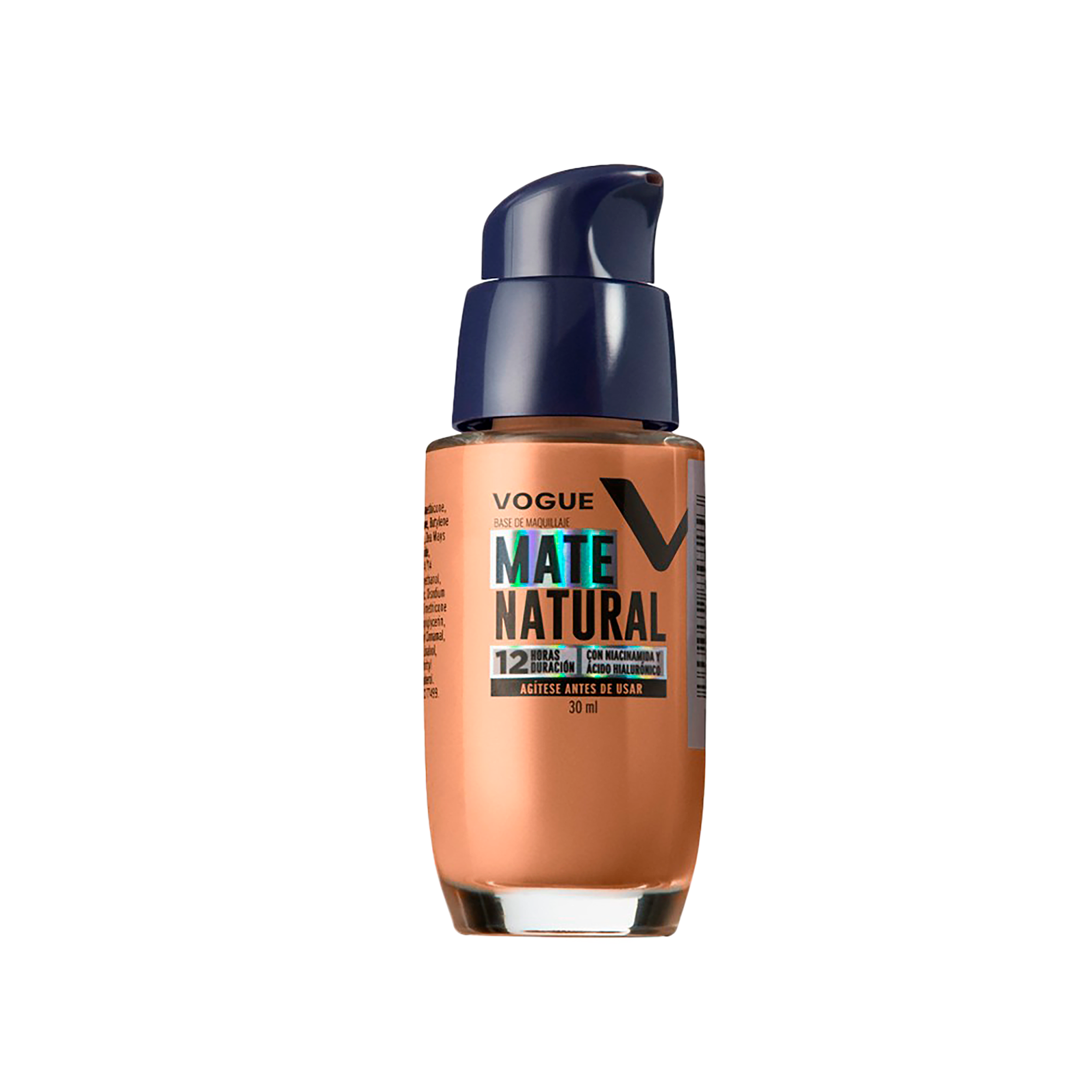 BASE LIQUIDA MATE NATURAL CANELA VOGUE