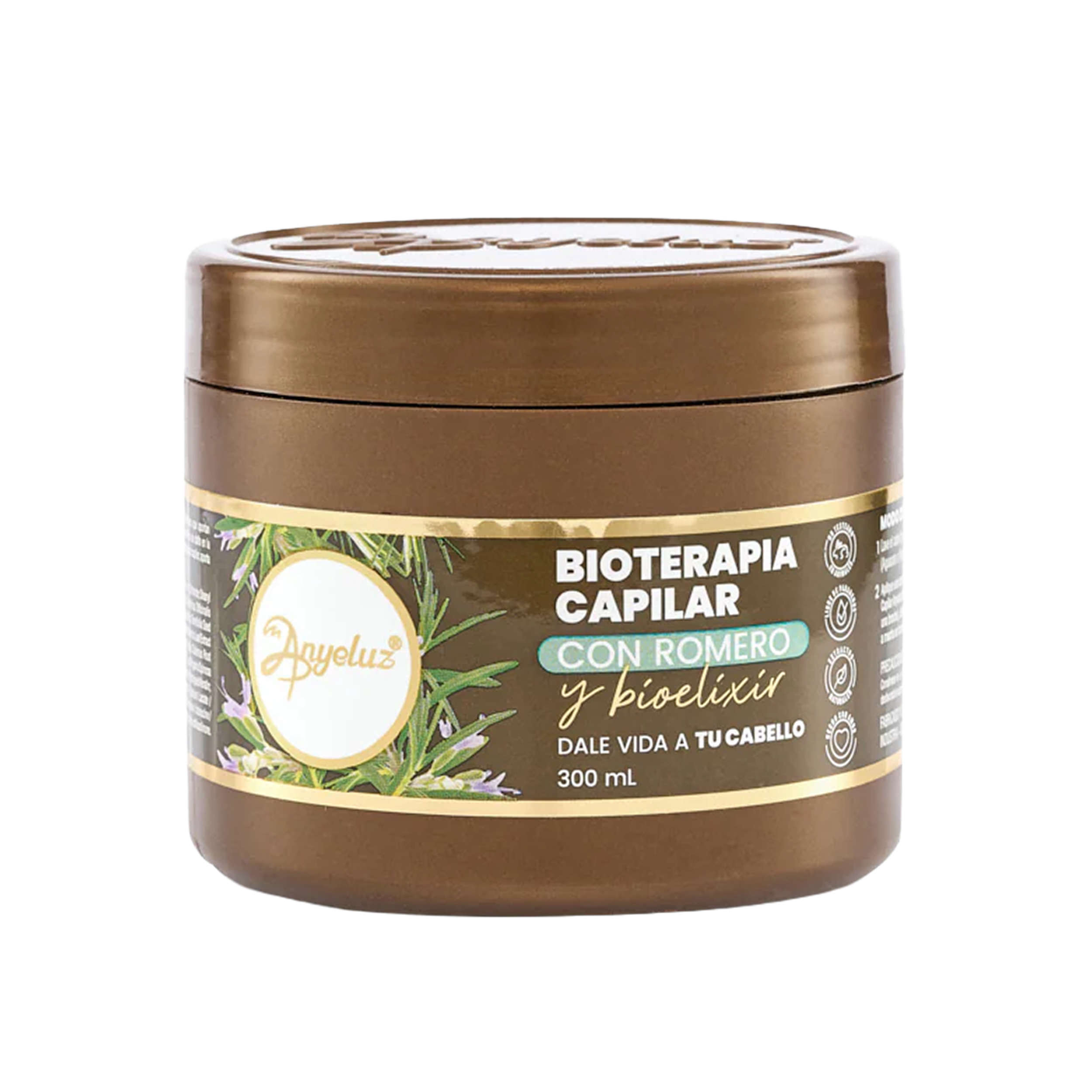 BIOTERAPIA CAPILAR CON ROMERO 300ML
