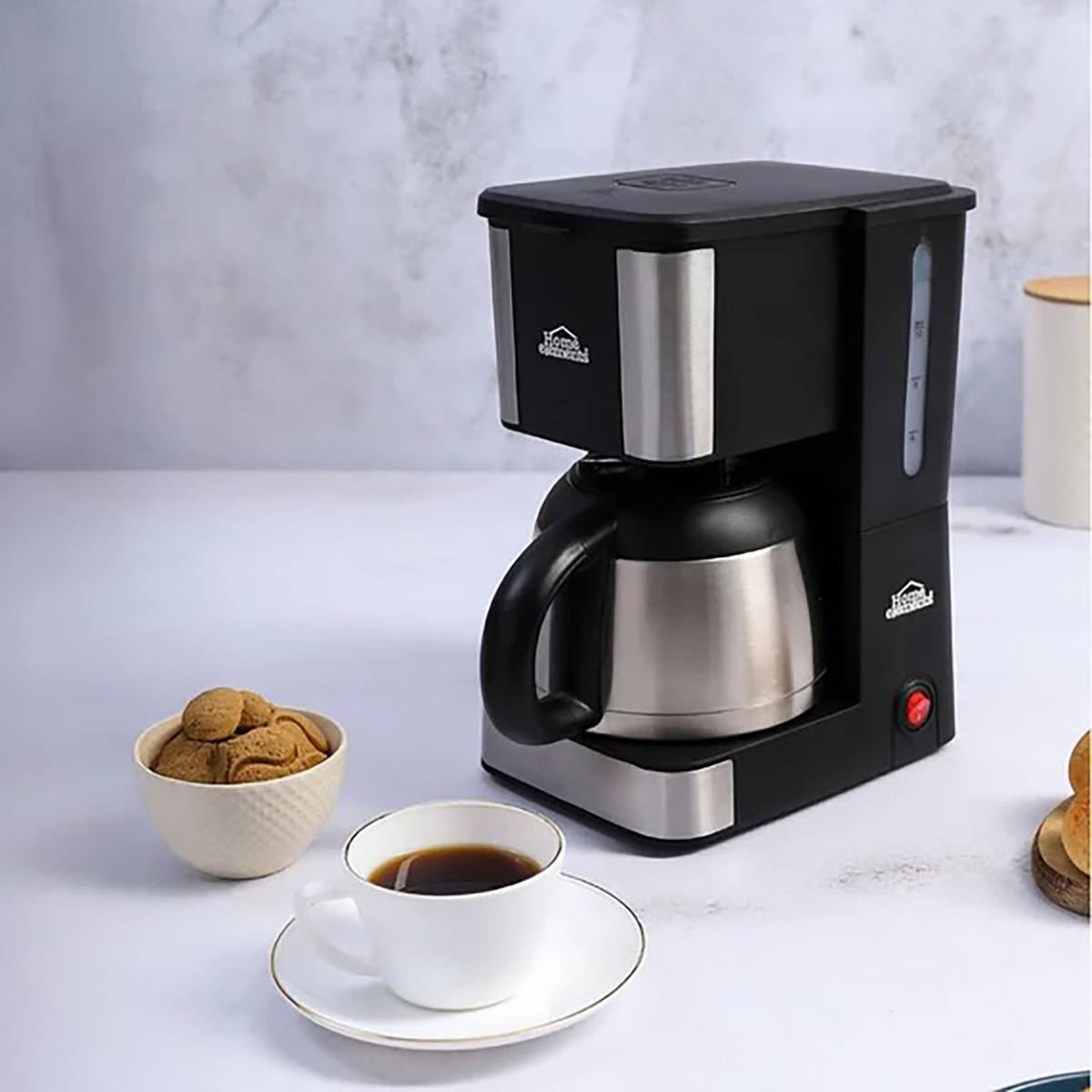 CAFETERA 10 TZS COLOR NEGRO INOX HECAI10