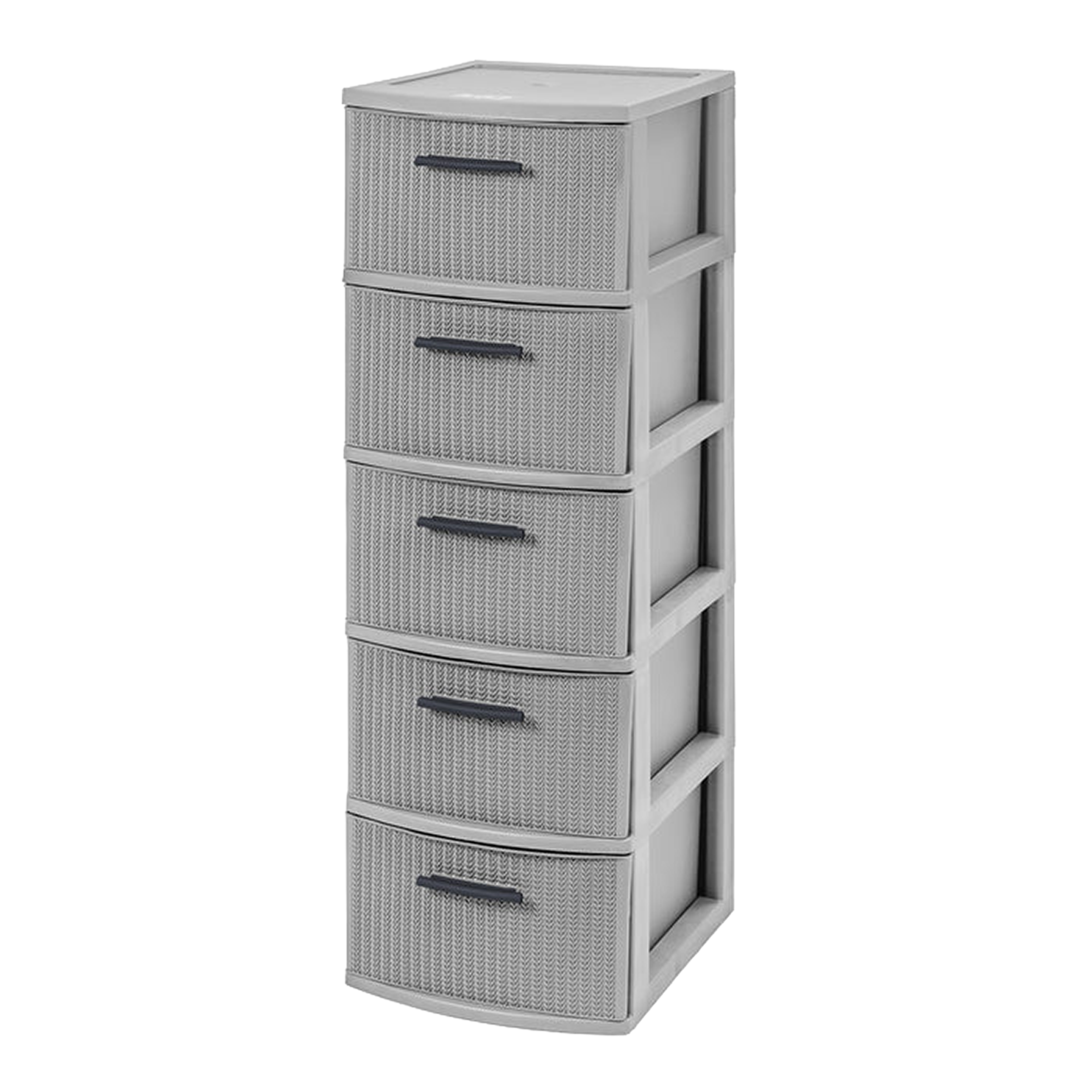 CAJONERO CROCHET 5 NIV GRIS MQ