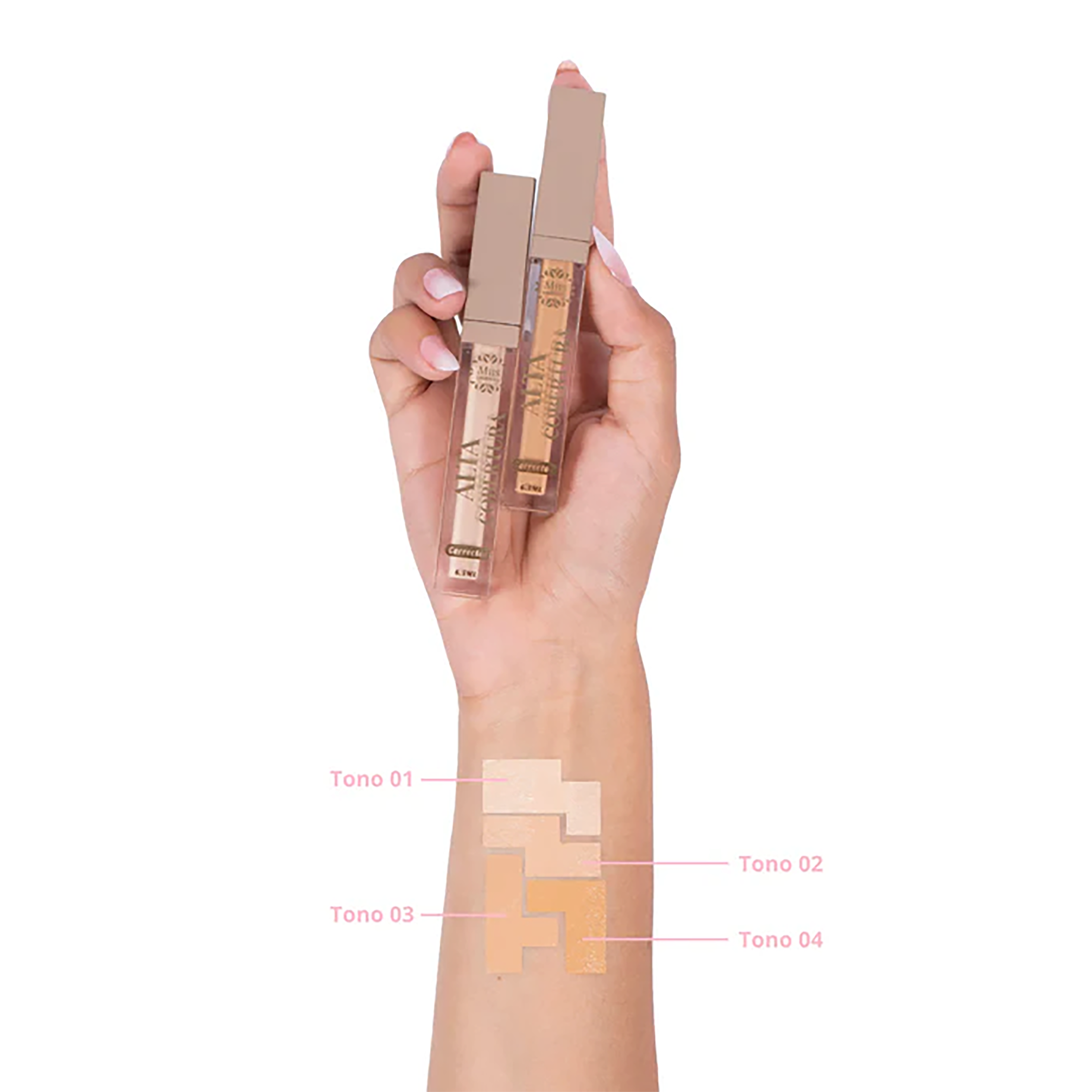 CORRECTOR DE OJERAS ALTA COBERTURA TONO 3