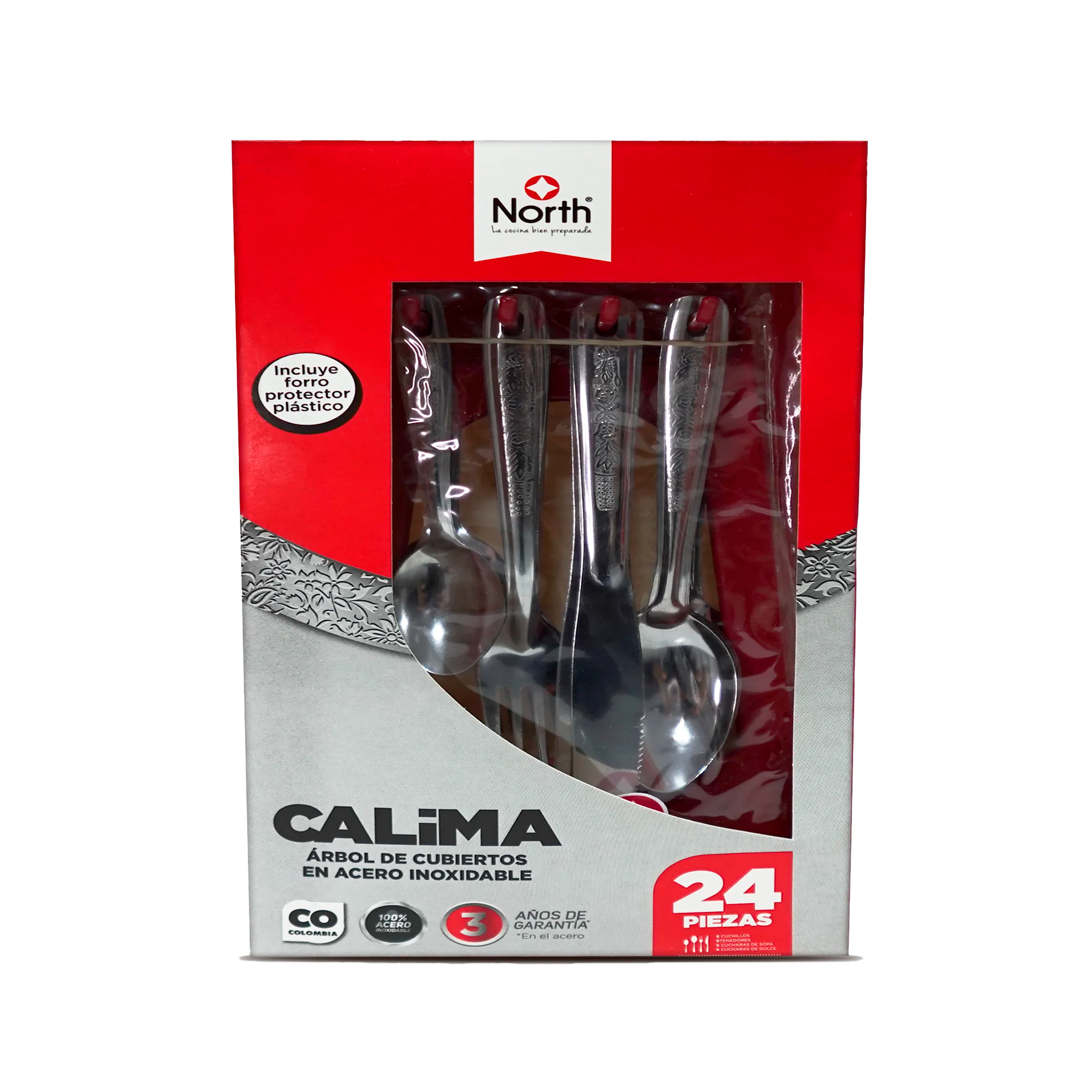SET CUBIERTOS CALIMA X24 NORTH