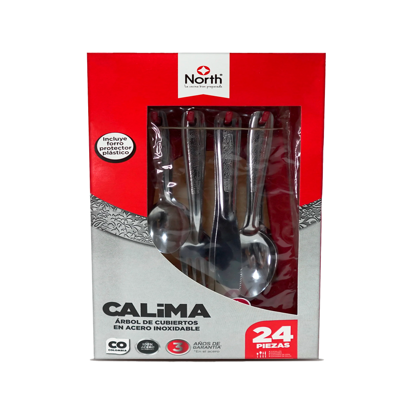 SET CUBIERTOS CALIMA X24 NORTH