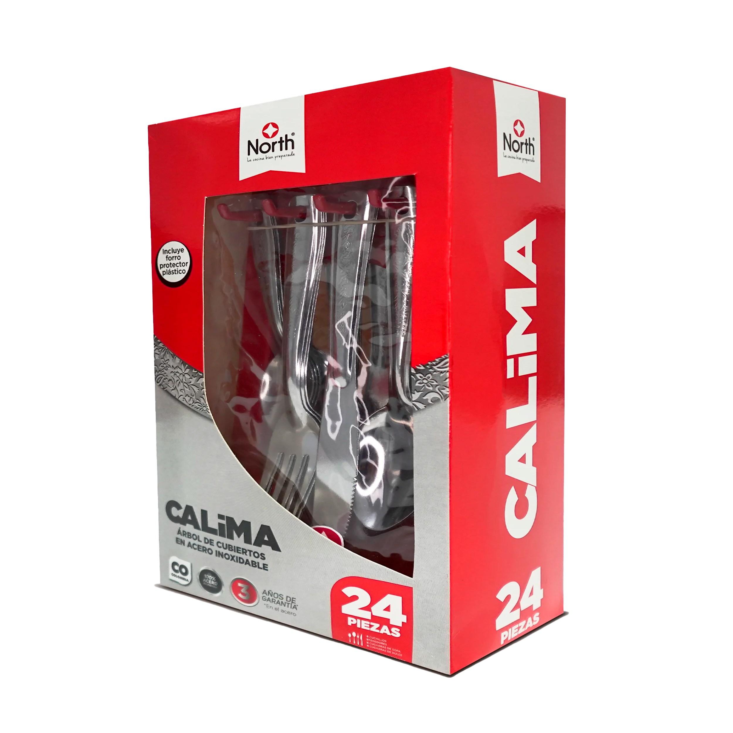 SET CUBIERTOS CALIMA X24 NORTH