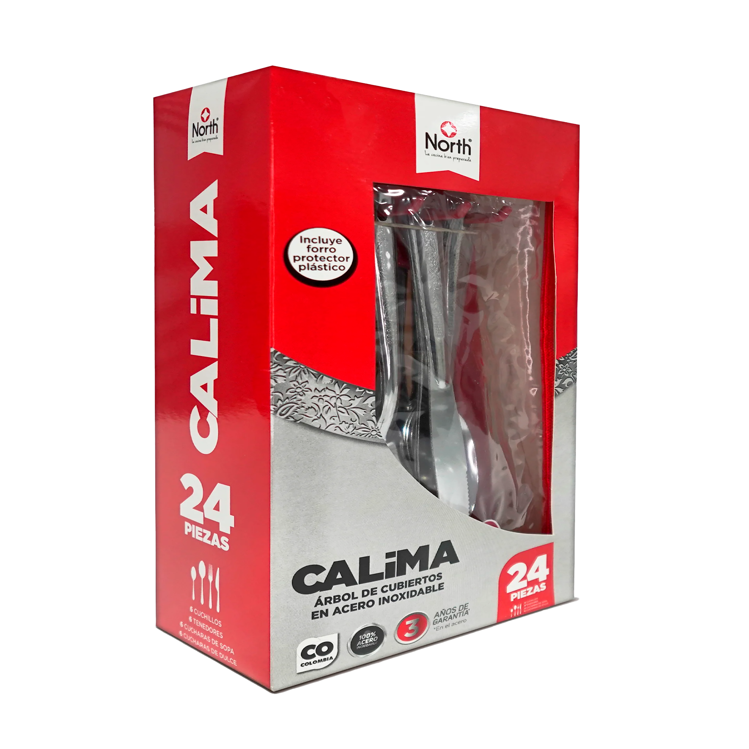 SET CUBIERTOS CALIMA X24 NORTH