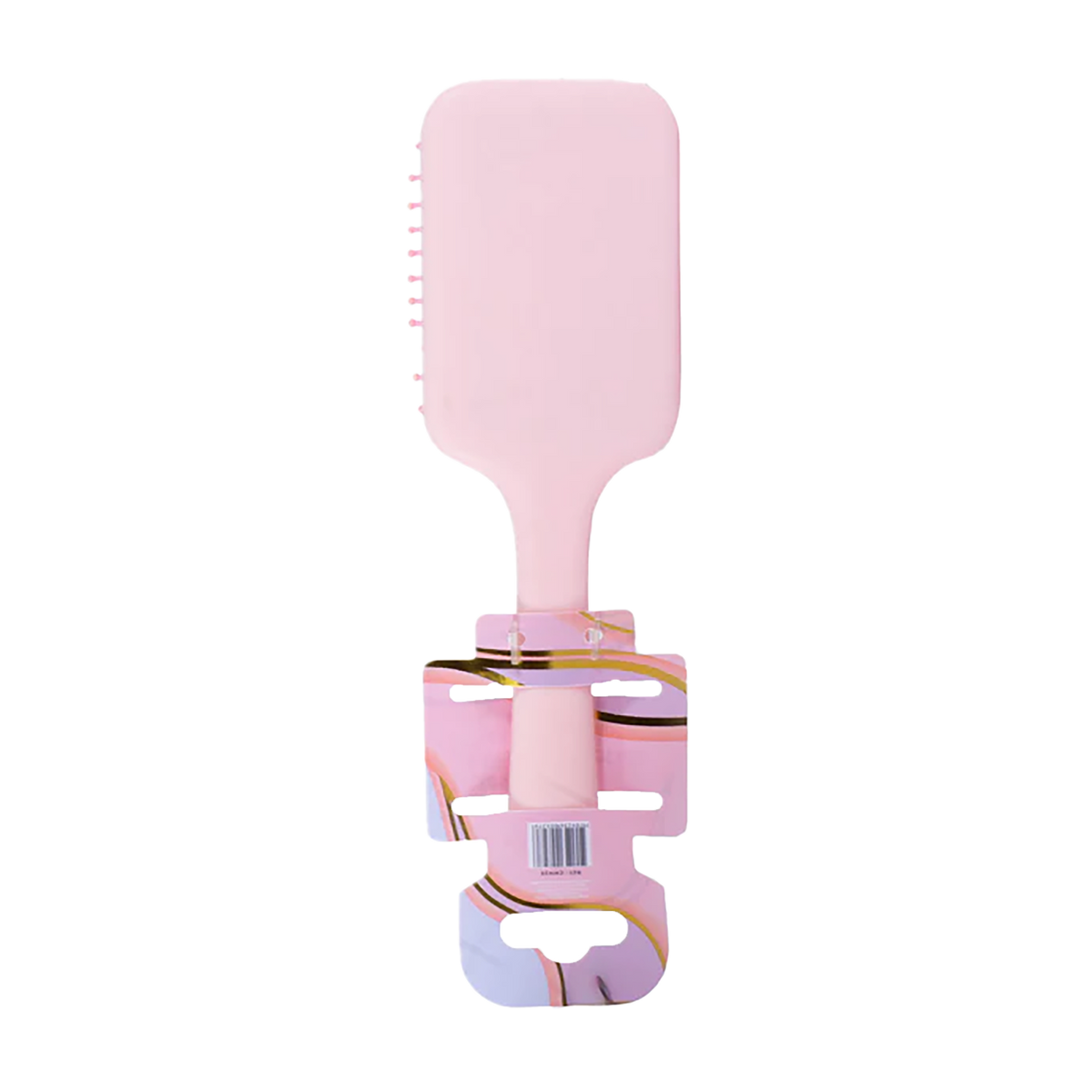 CEPILLO CUADRADO BEAUTY HAIR TRAVEL ROSADO