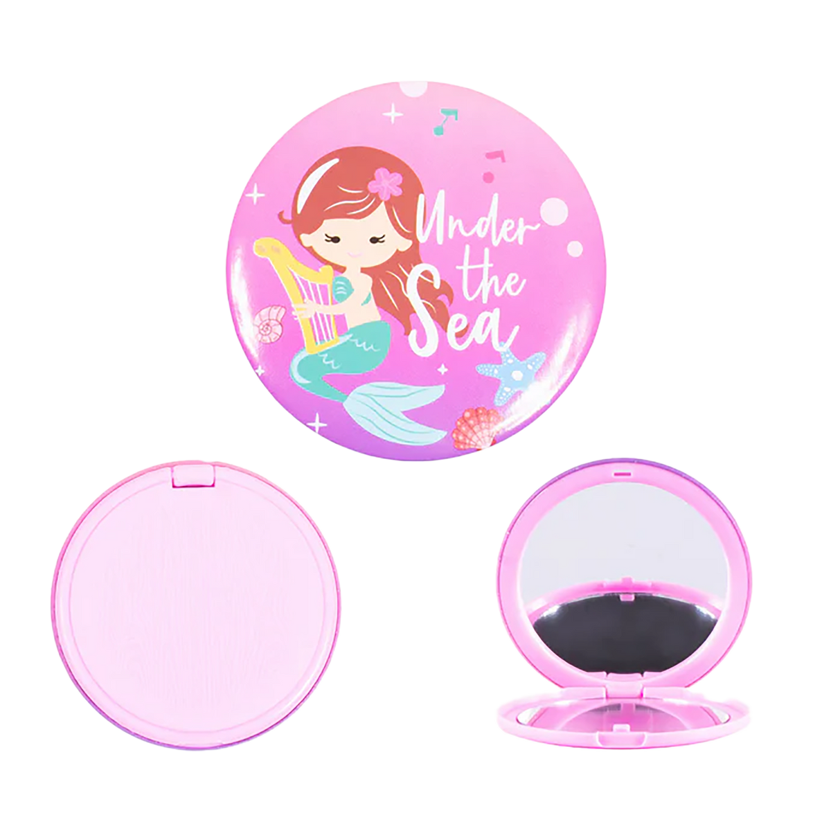 SET DE CEPILLO Y ESPEJO DE SIRENA