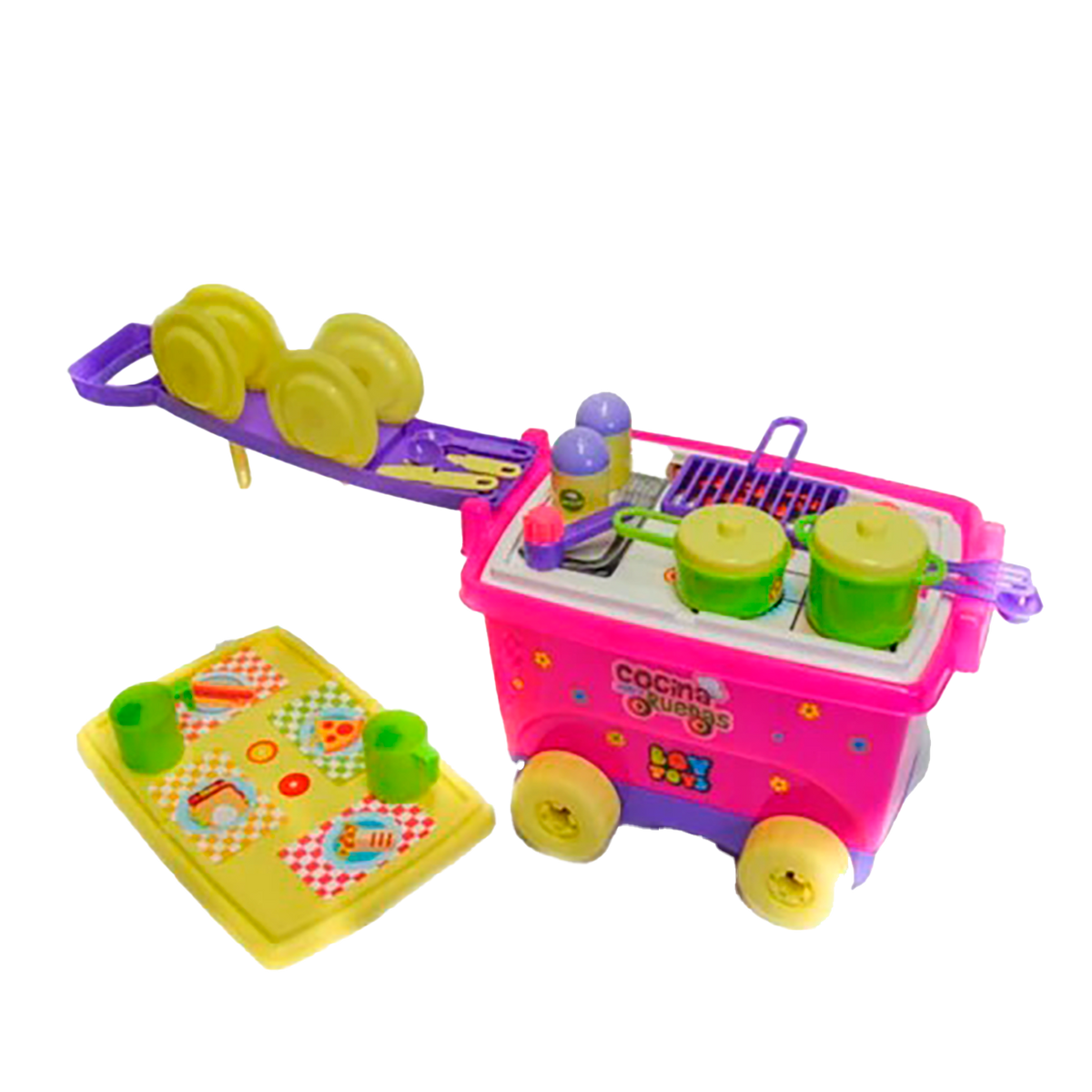 COCINA SOBRE RUEDAS BOY TOYS