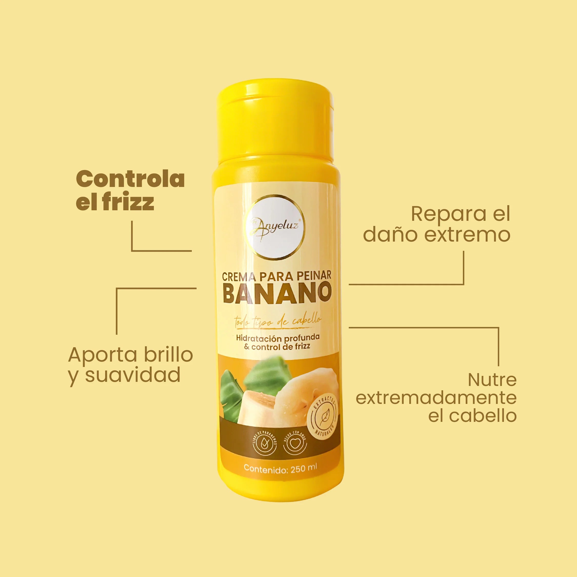 CREMA PARA PEINAR BANANA ANYELUZ