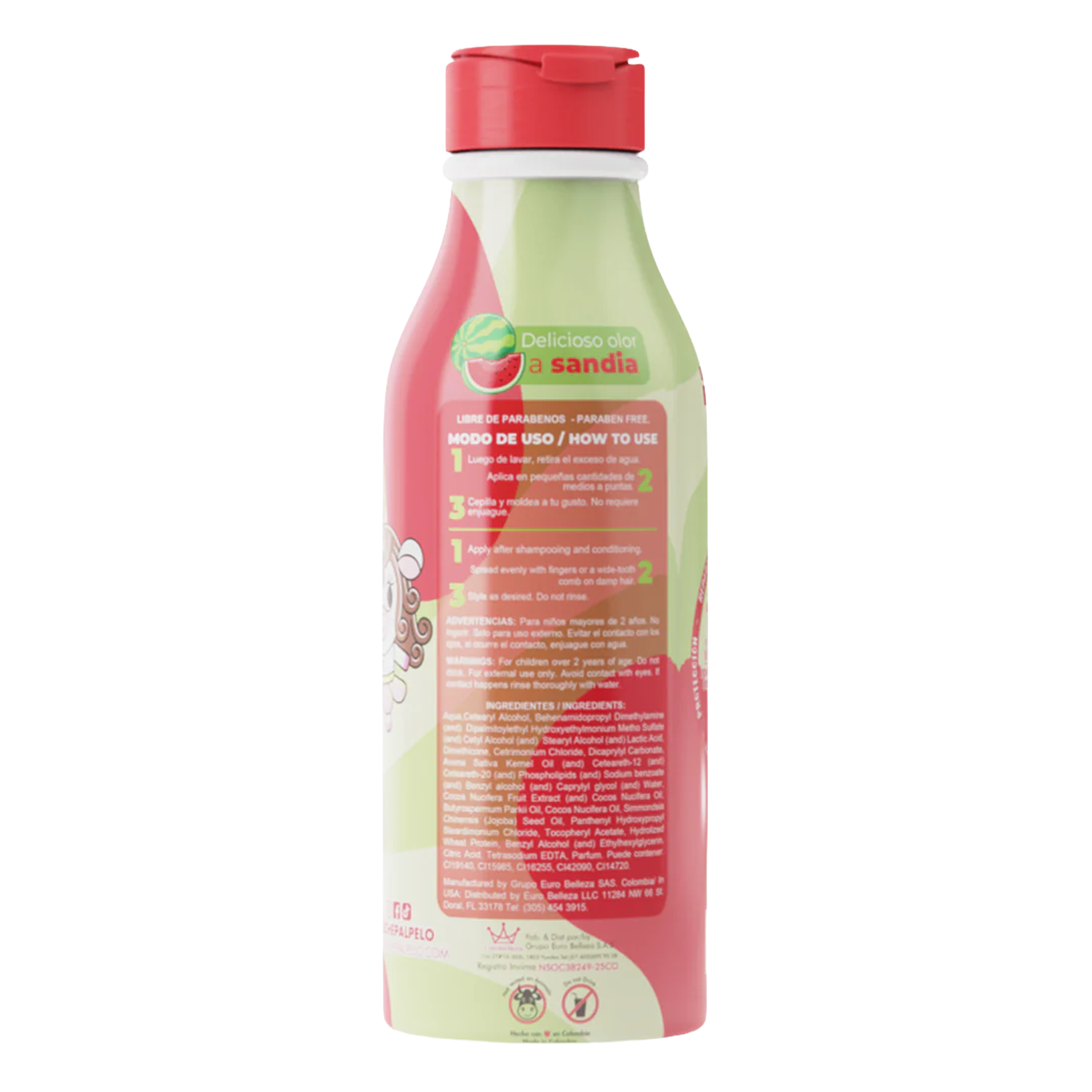 CREMA PEINAR NUTRI KIDS RIZO 440ML LECHE